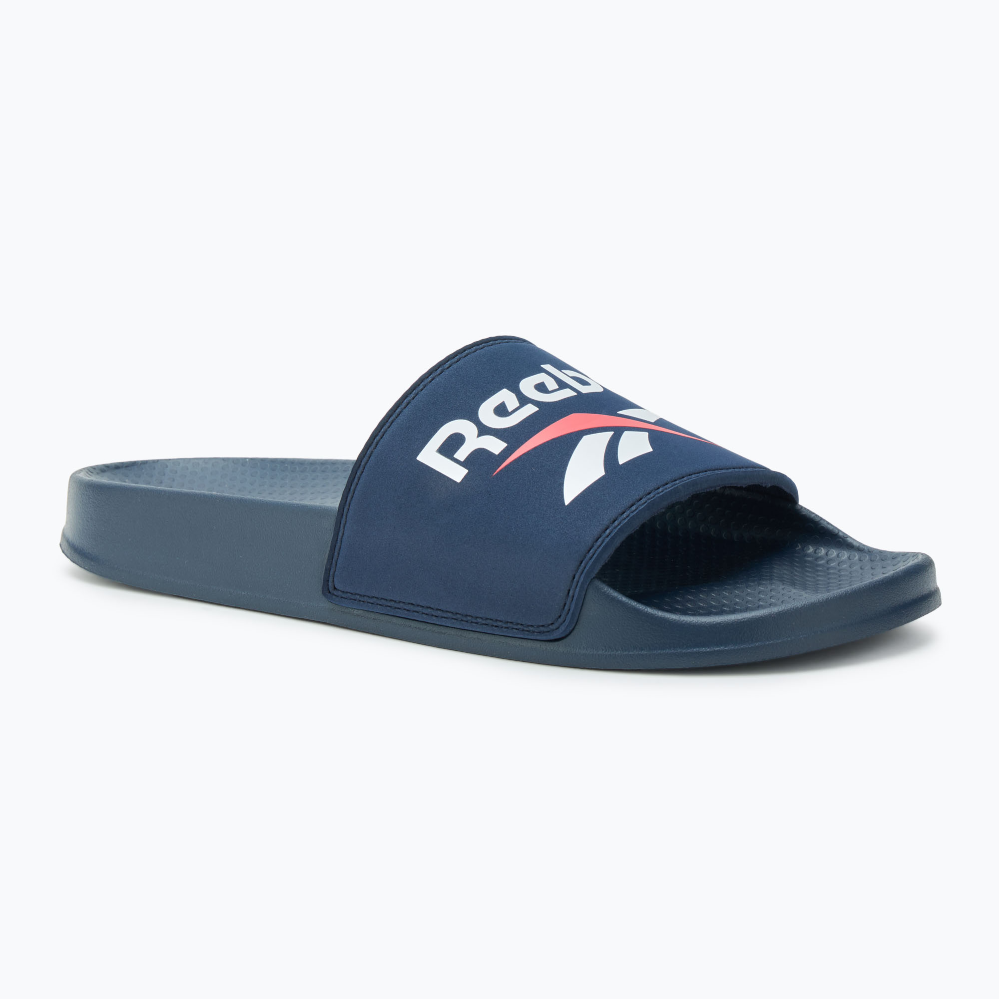 Reebok men's Fulgere vector navy/white/vector red flip-flops (39 EU)
