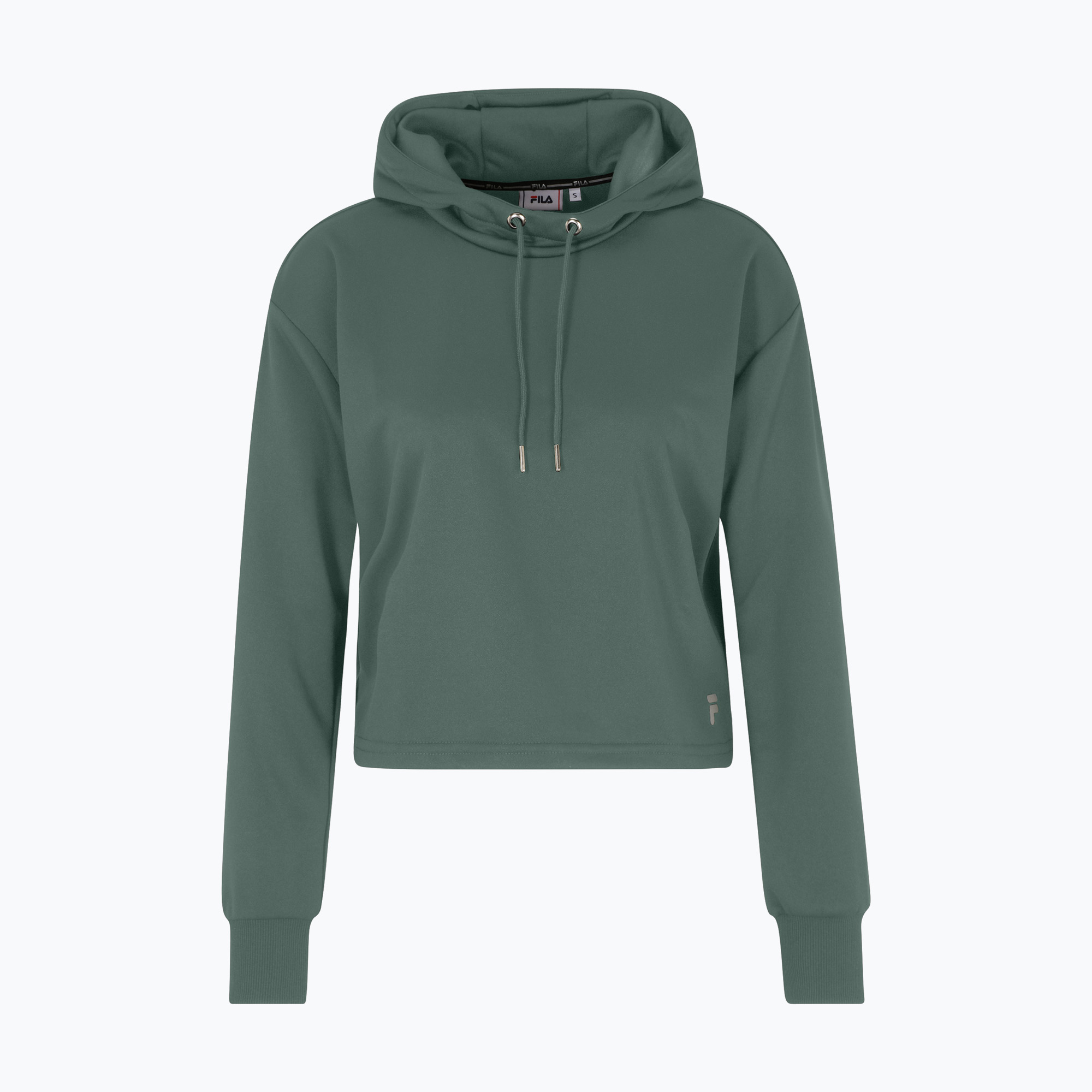 FILA Women's Sweatshirt Rheine Cropped Hoody dark forest (L)