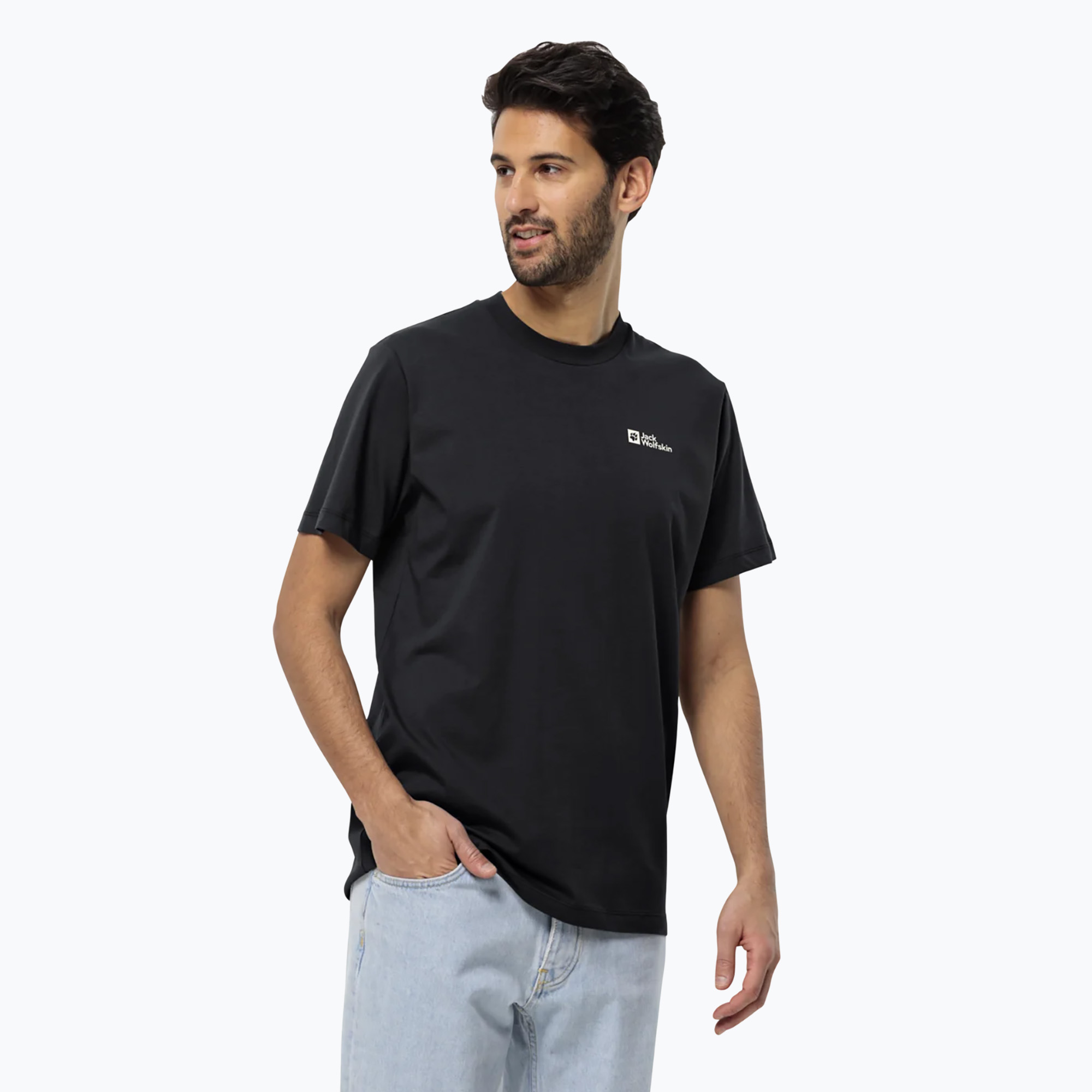 Jack Wolfskin men's T-shirt Essential black
