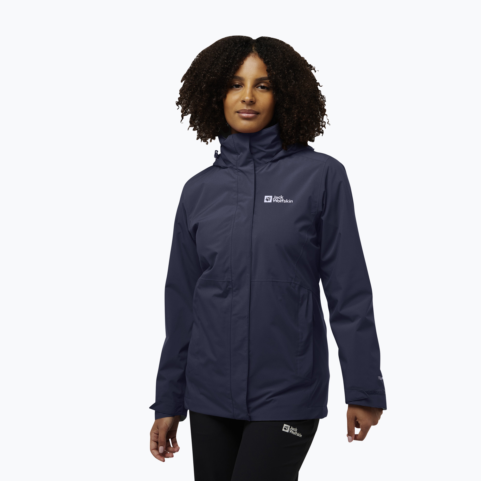 Jack Wolfskin women's Rotwand 3In1 fleece sweatshirt graphite (XS)