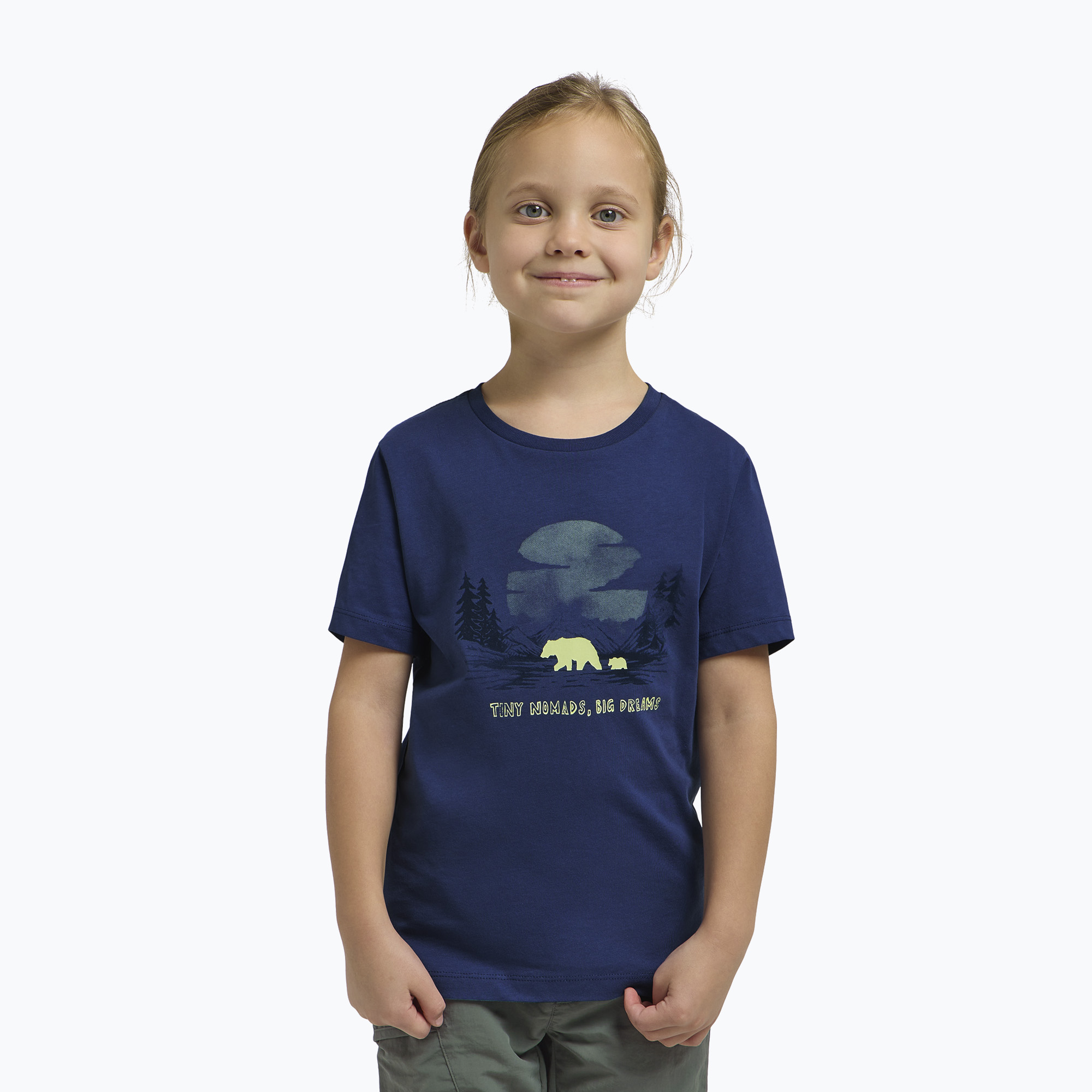 Jack Wolfskin children's t-shirt Graphic Cotton T print evening sky