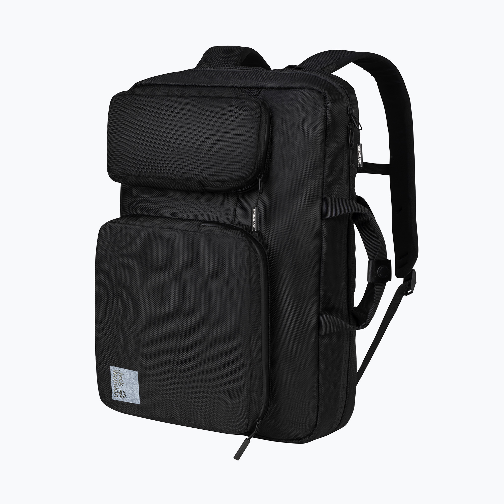 Jack Wolfskin New York 2In1 Flipbag 20 l ultra black backpack (20 l)