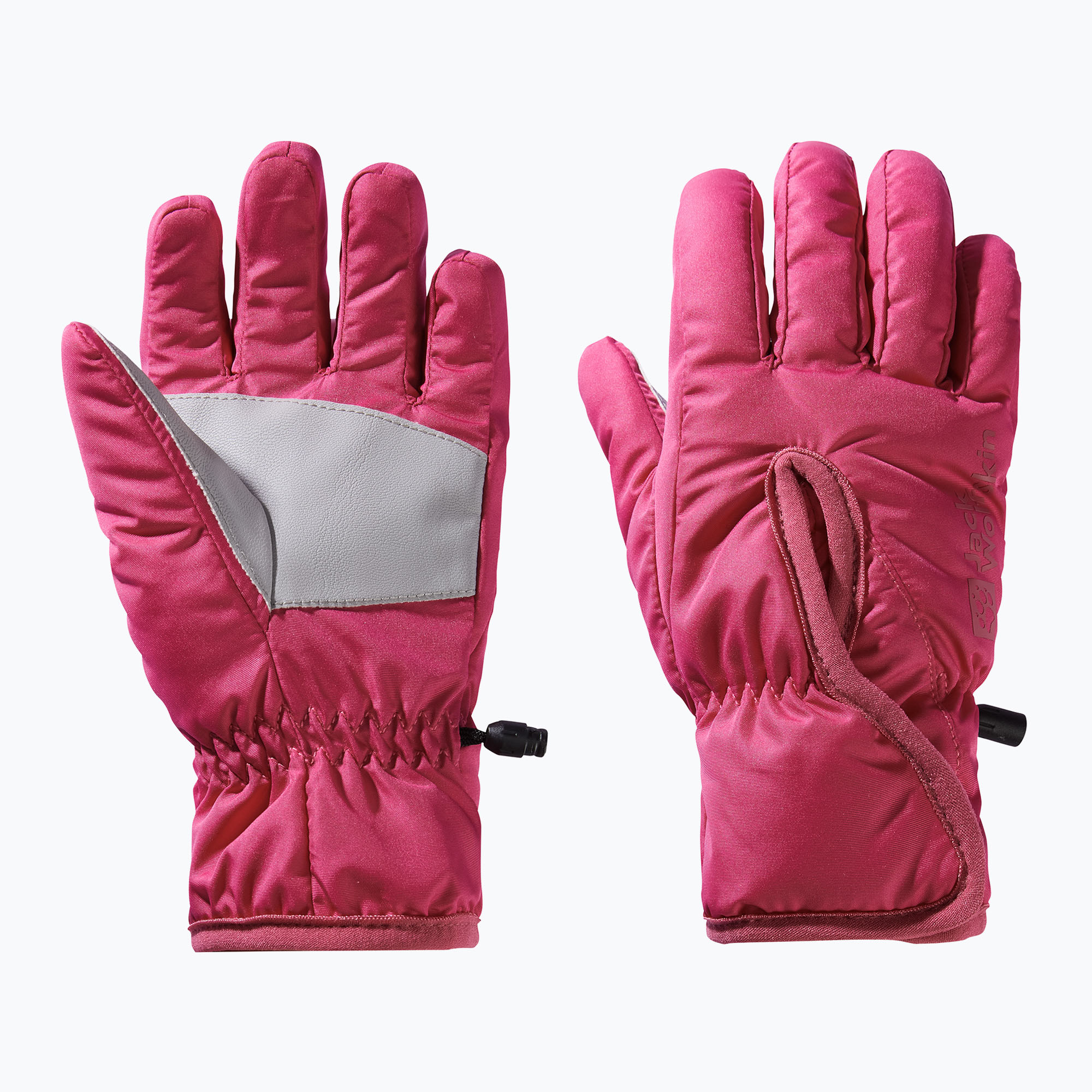 Jack Wolfskin Easy Entry children's trekking gloves dark fuchsia (128)