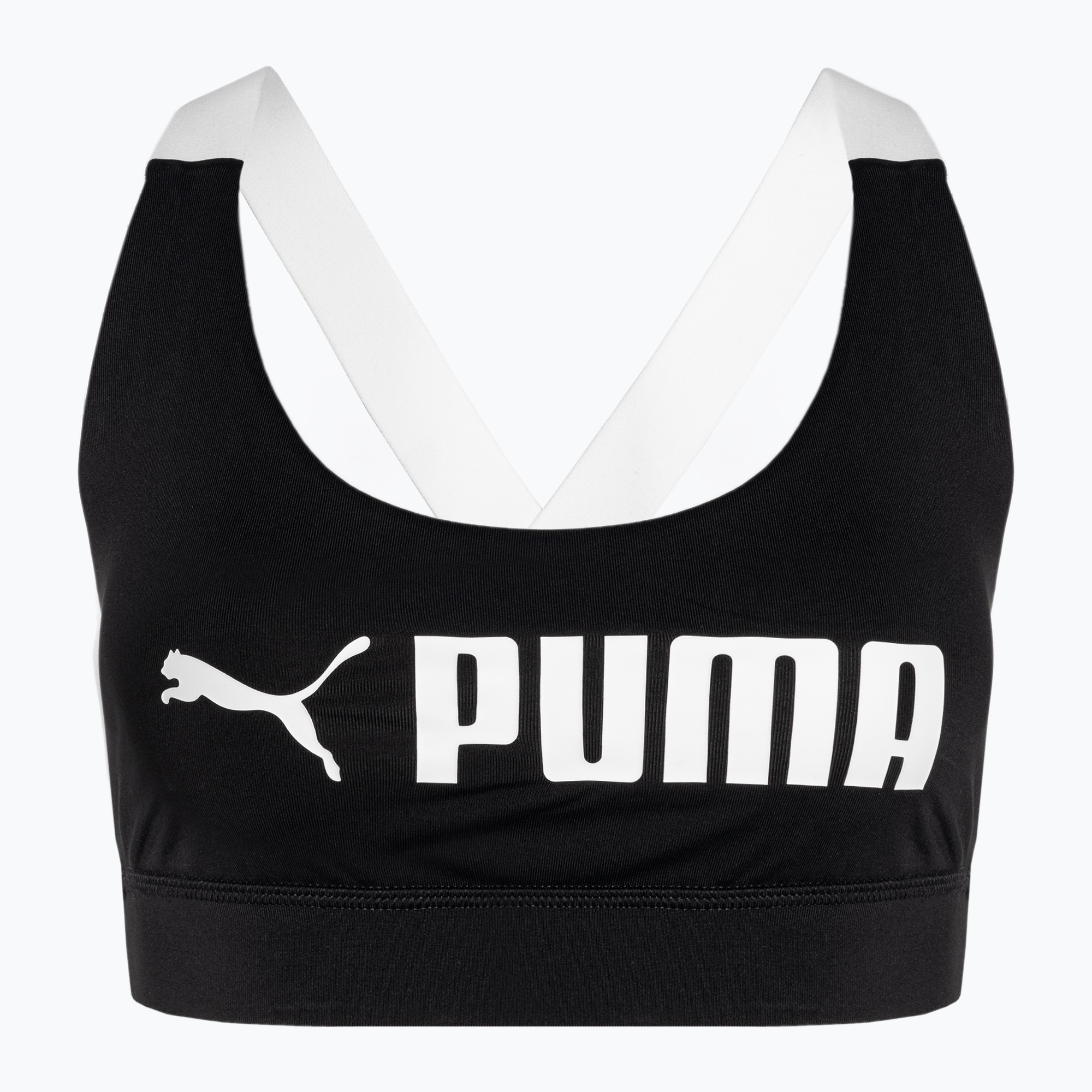 PUMA Mid Impact fitness bra Puma Fit puma black (L)