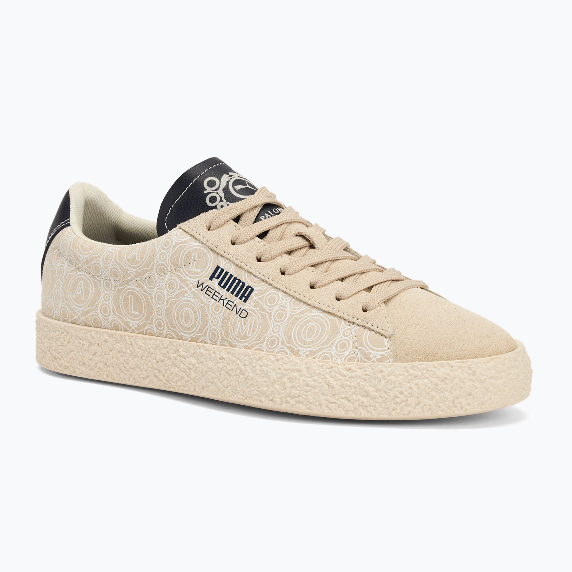 PUMA Weekend Palomo men's shoes puma black/whisper white/mellow yellow