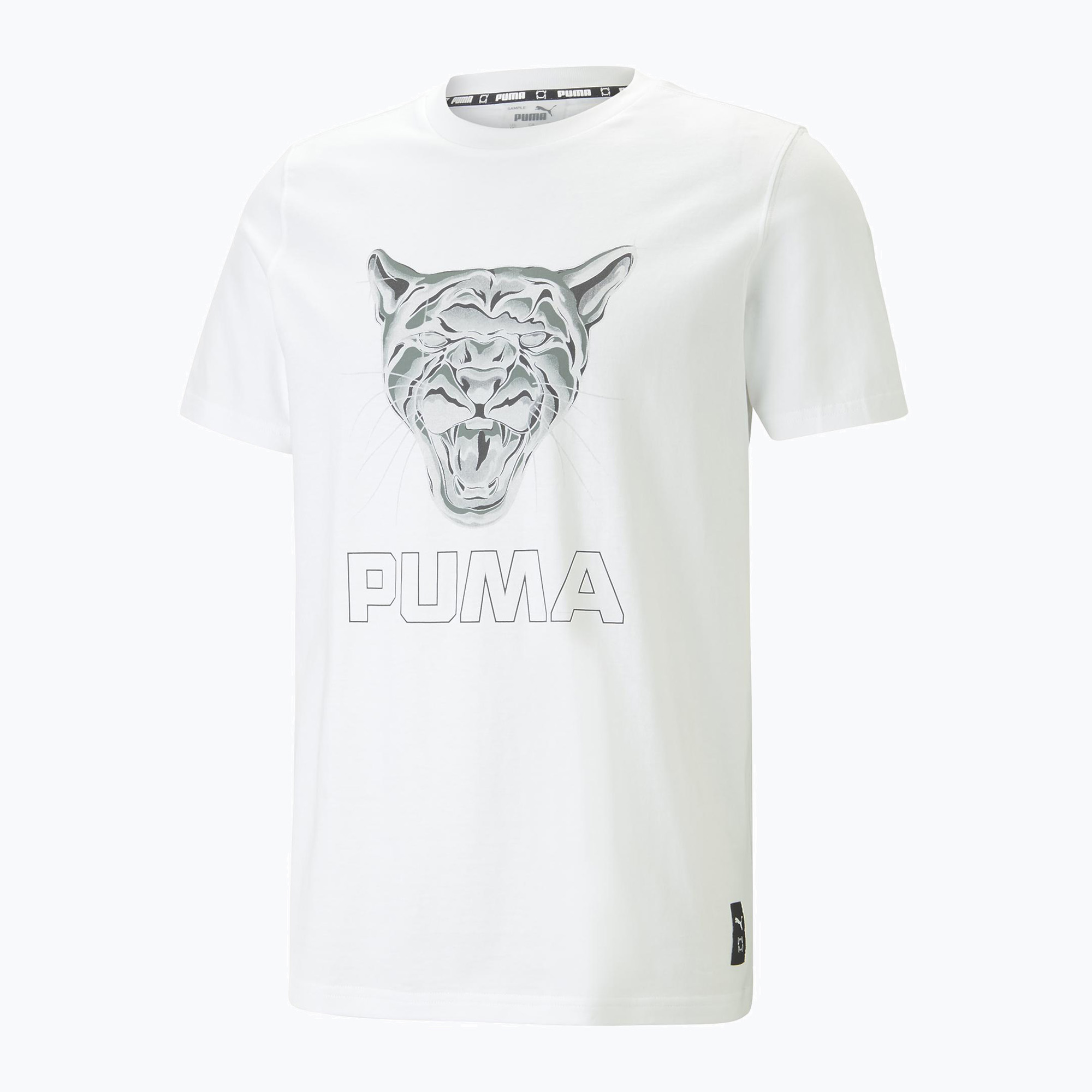 Men's basketball shirt PUMA Clear Out puma white (XS)