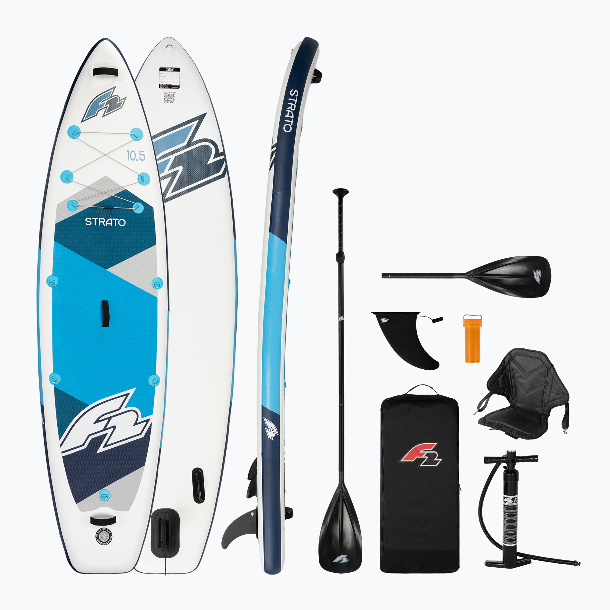 SUP board F2 Strato Combo 10'5'' blue