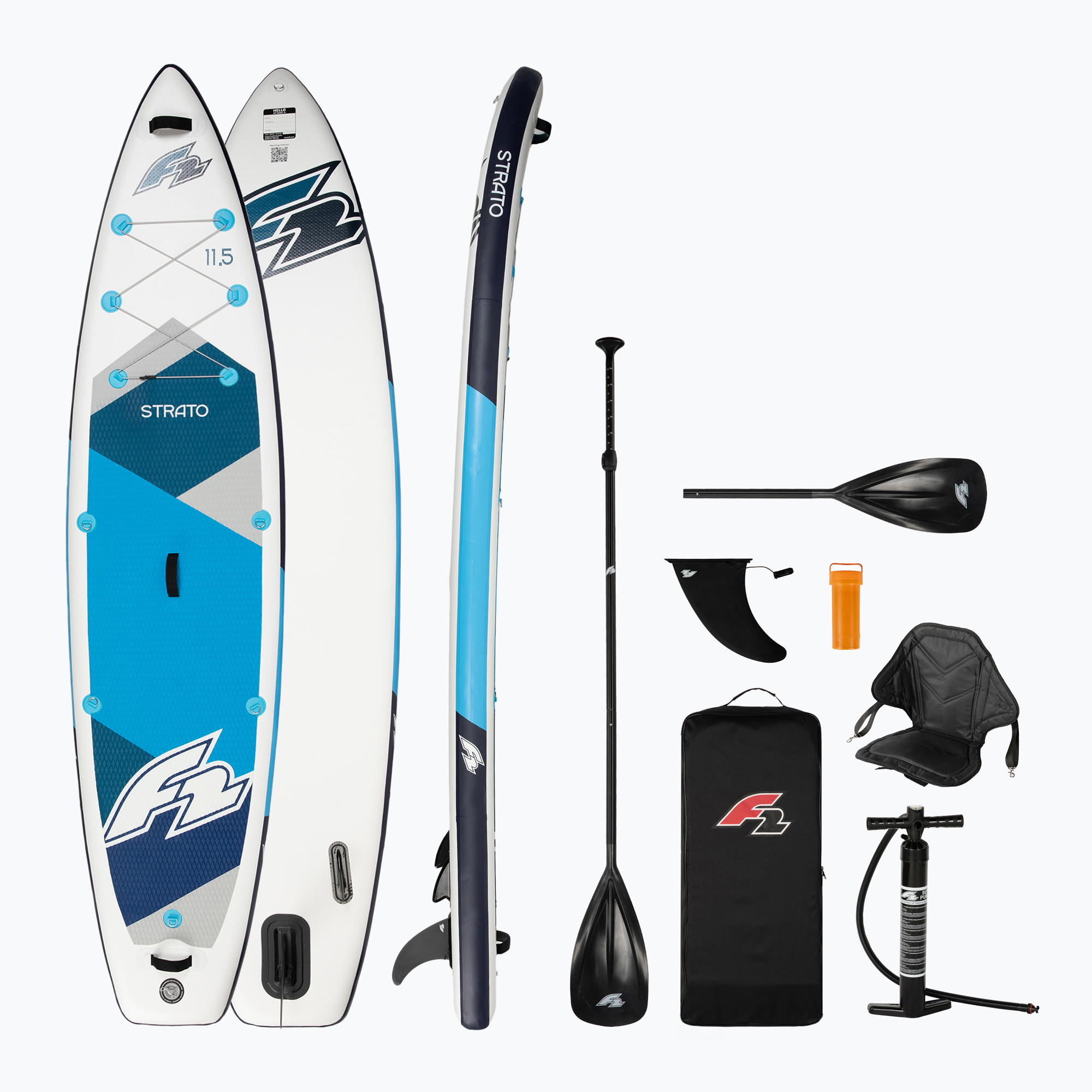 SUP board F2 Strato Combo 11'5'' blue