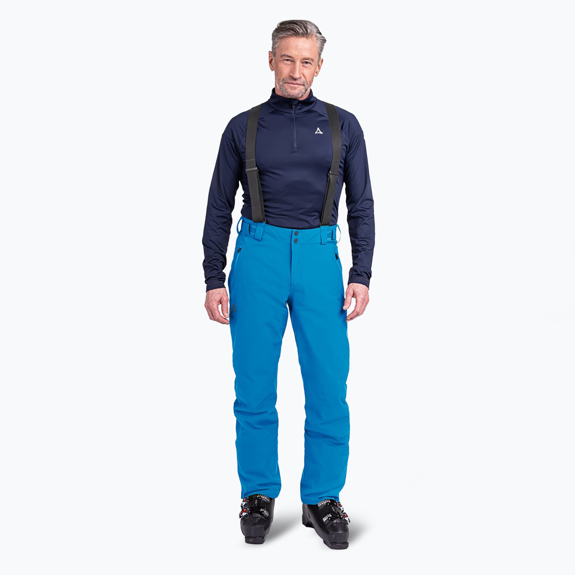 Men's Schöffel Weissach shift blue ski trousers (52)