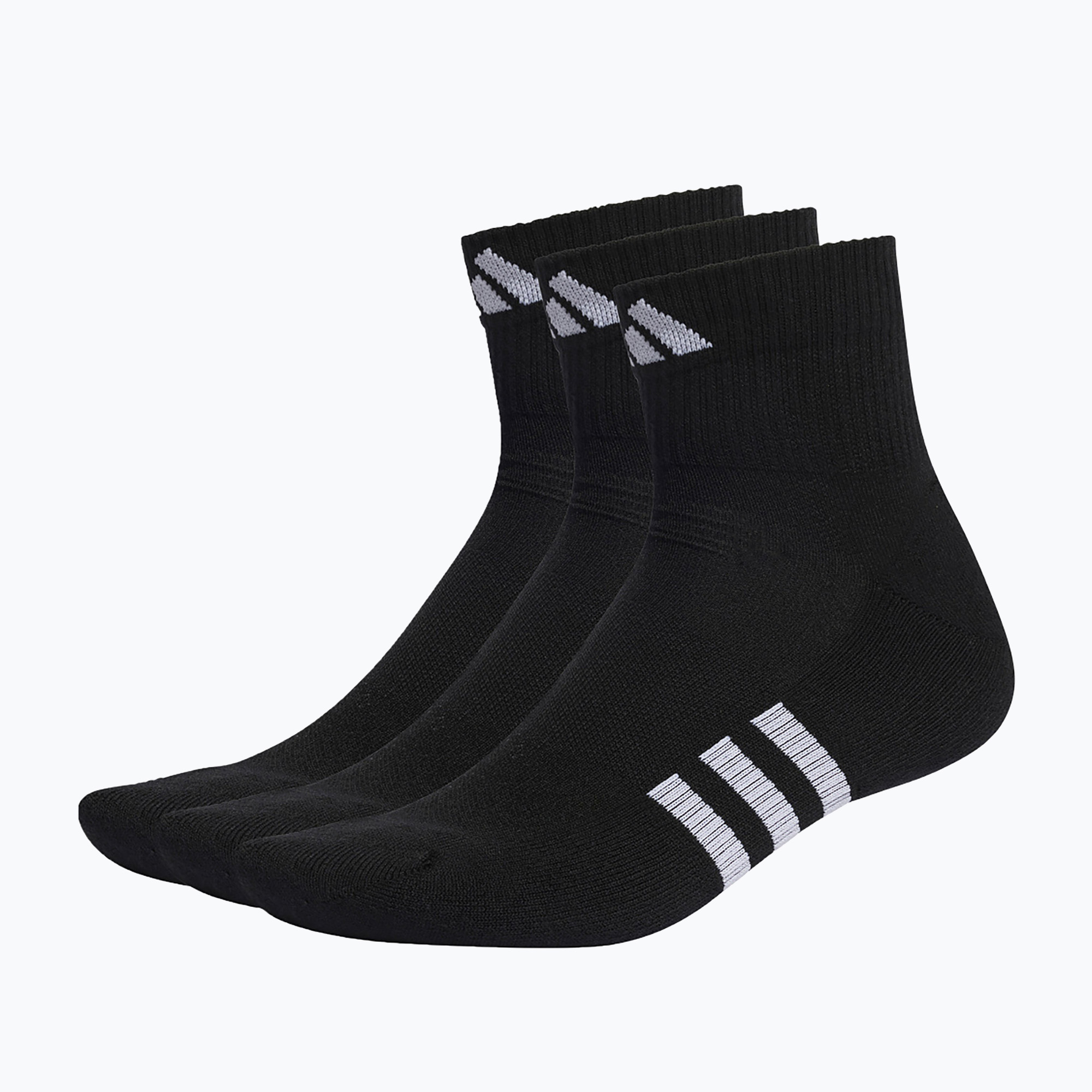 adidas Prf Cush Mid socks 3 pairs black (S)