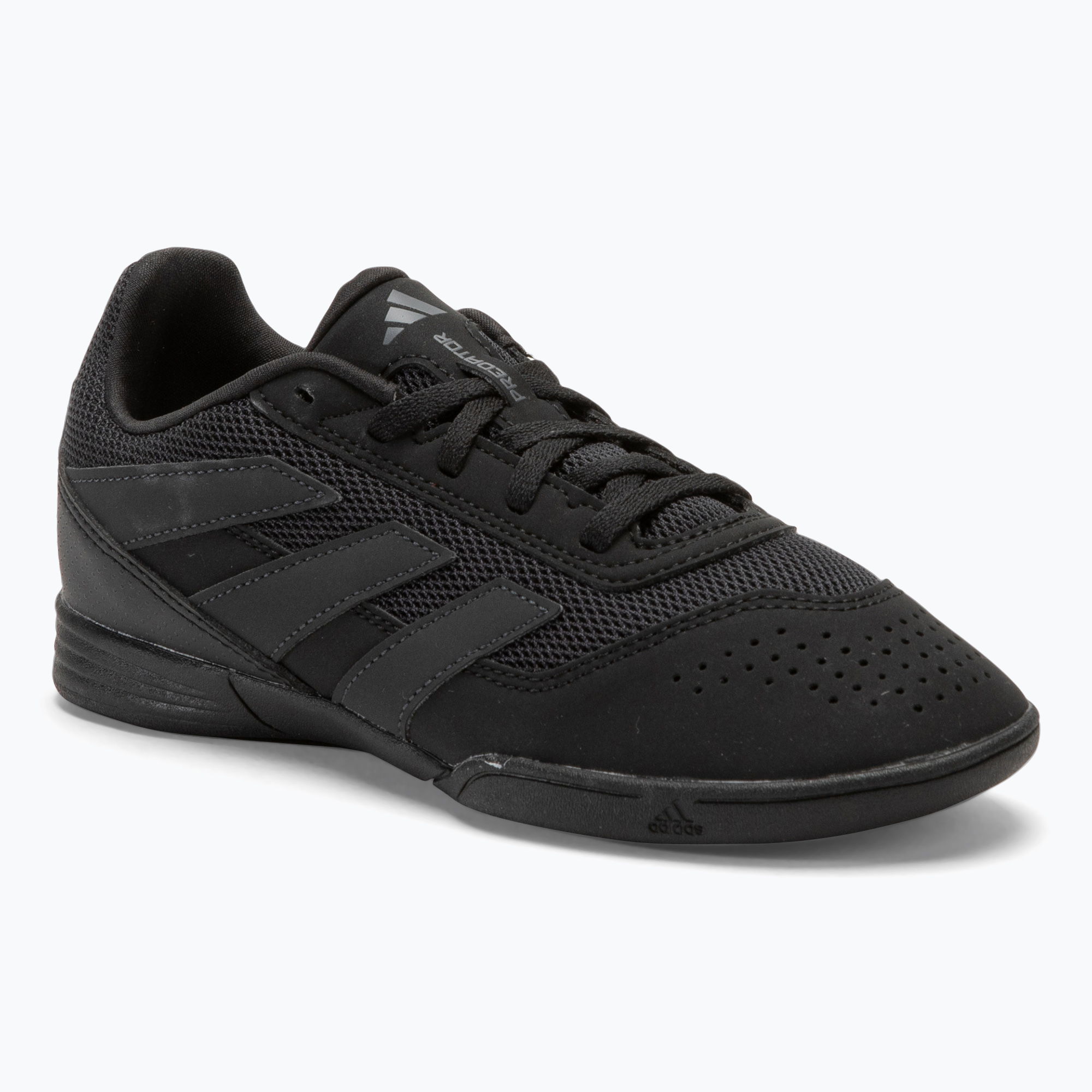 Children's football boots adidas Predator Club Sala IN core black/carbon (38 EU)