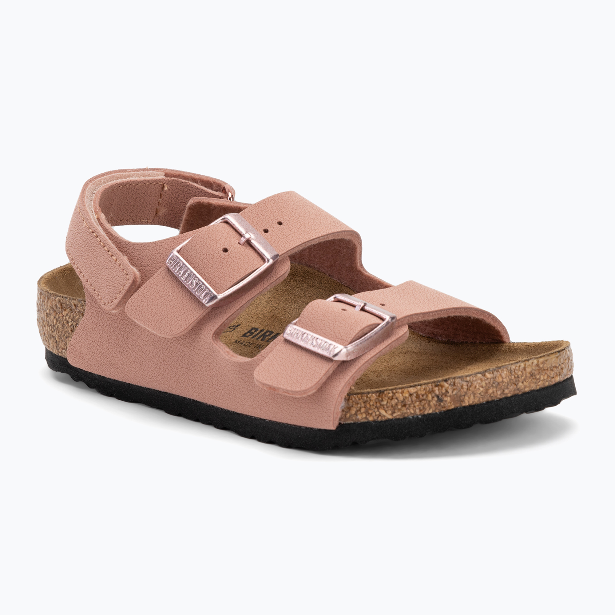 BIRKENSTOCK Milano AS Kids BFBC Regular pink clay sandals (33 EU)