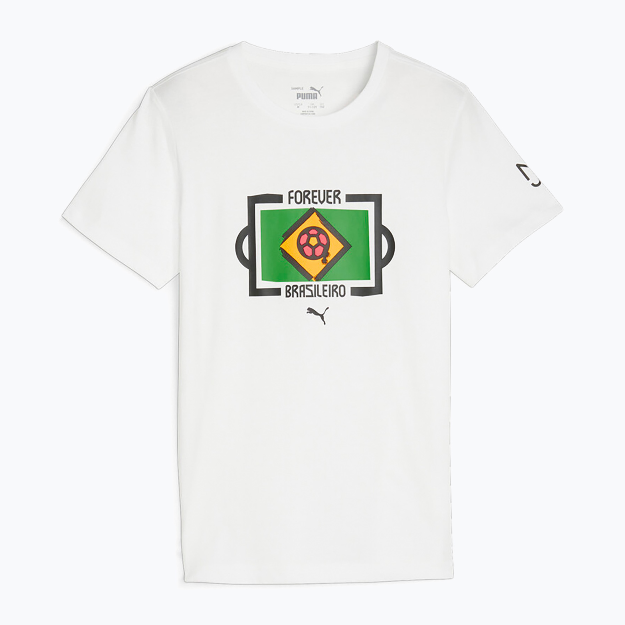 Children's football shirt PUMA Neymar Jr Tee puma white (176)