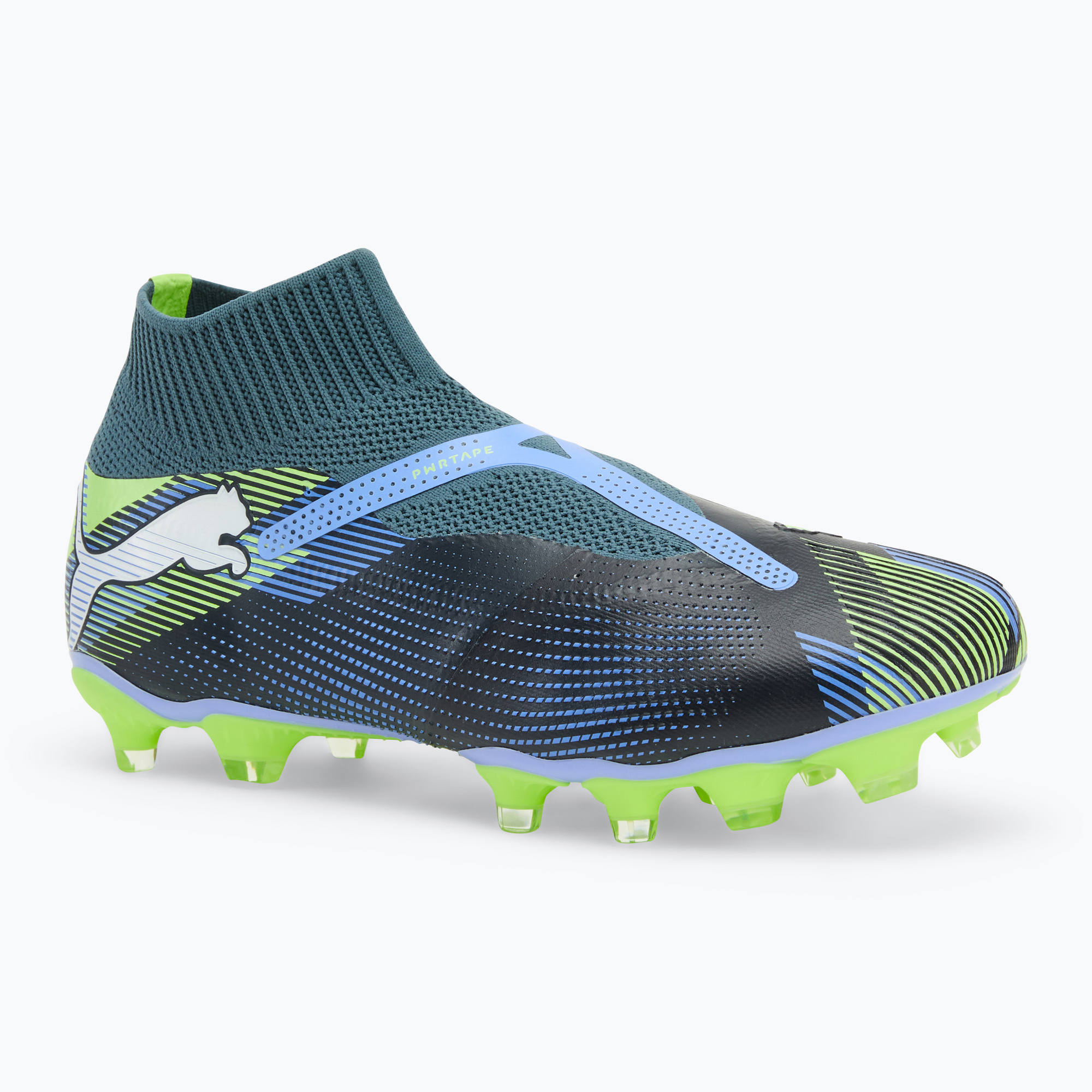 PUMA Future 7 Match+ LL FG/AG grey skies/puma white football boots