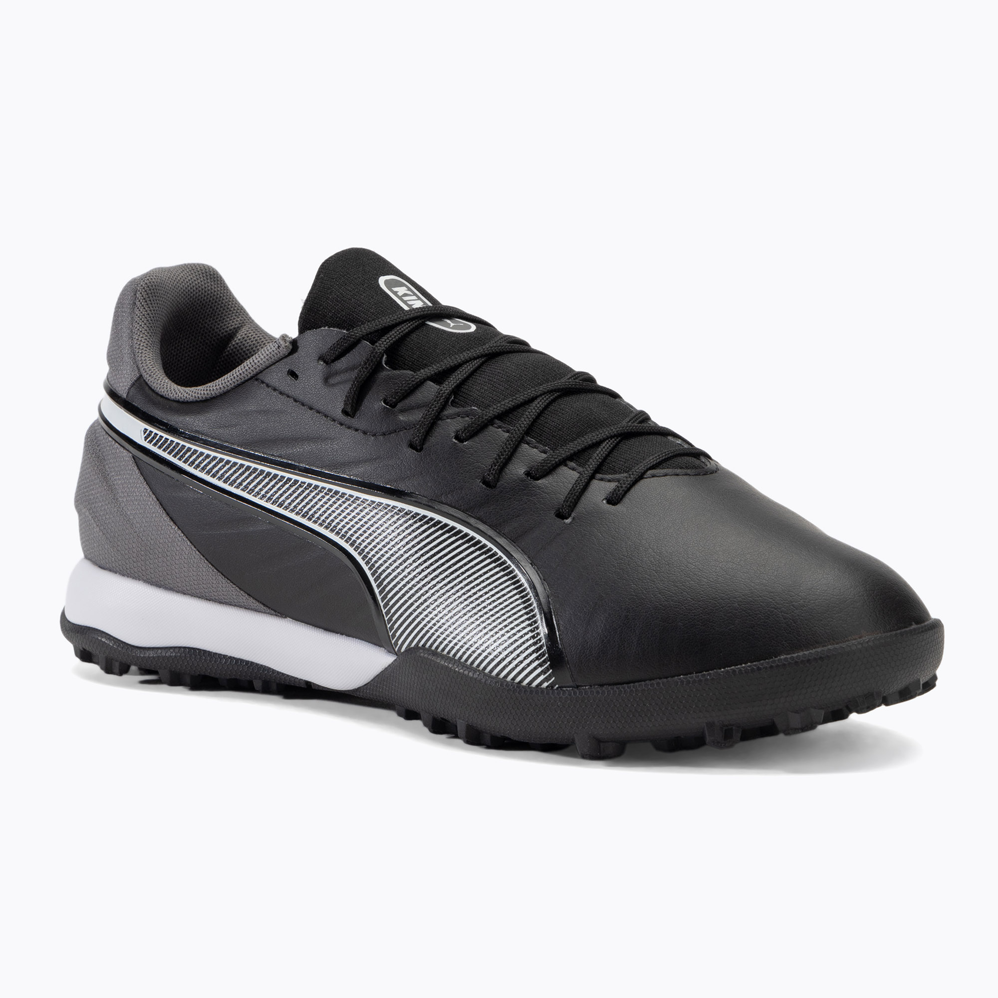 PUMA King Match TT football boots puma black/puma white/cool dark gray (44 EU)