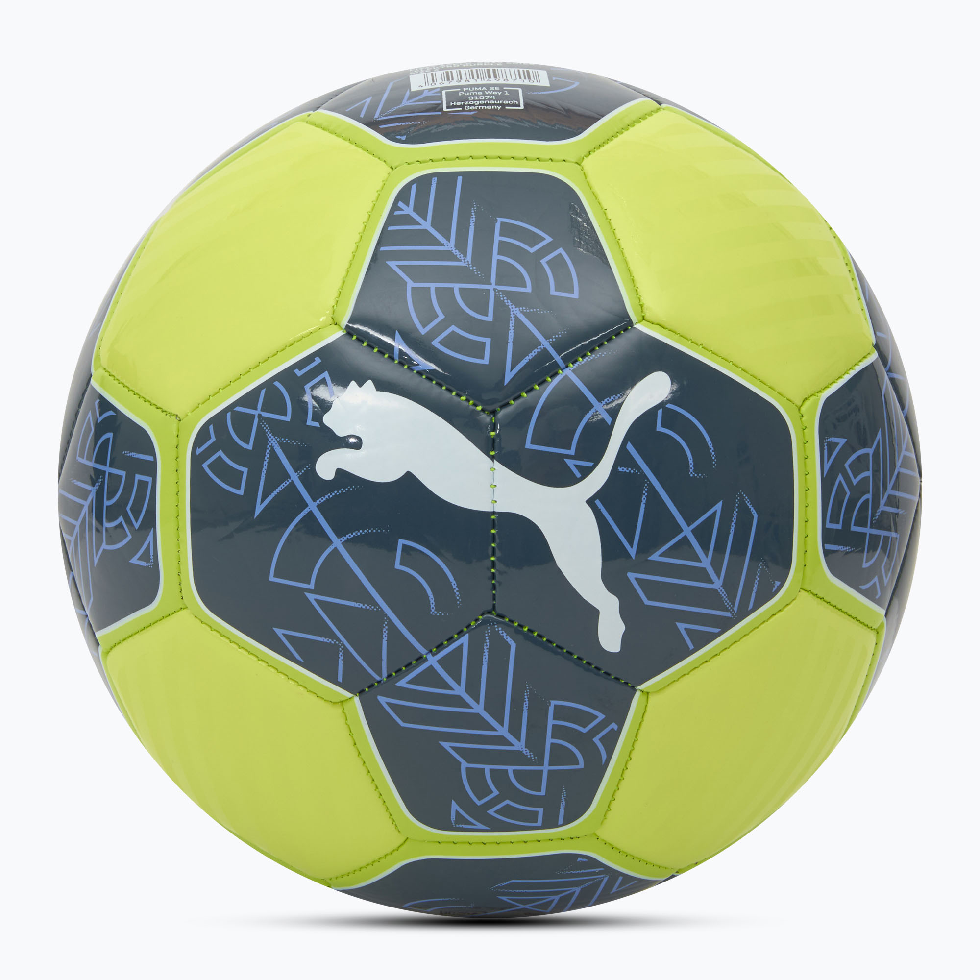 PUMA Prestige fizzy apple/grey skies football size 3 (4)