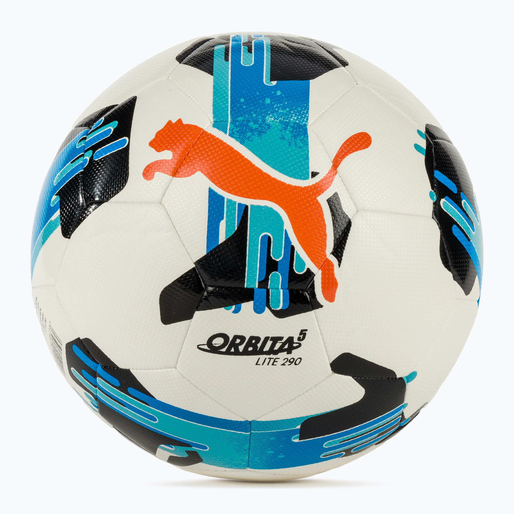 PUMA Orbit 5 Fusion Lite football puma white/multicolor size 3