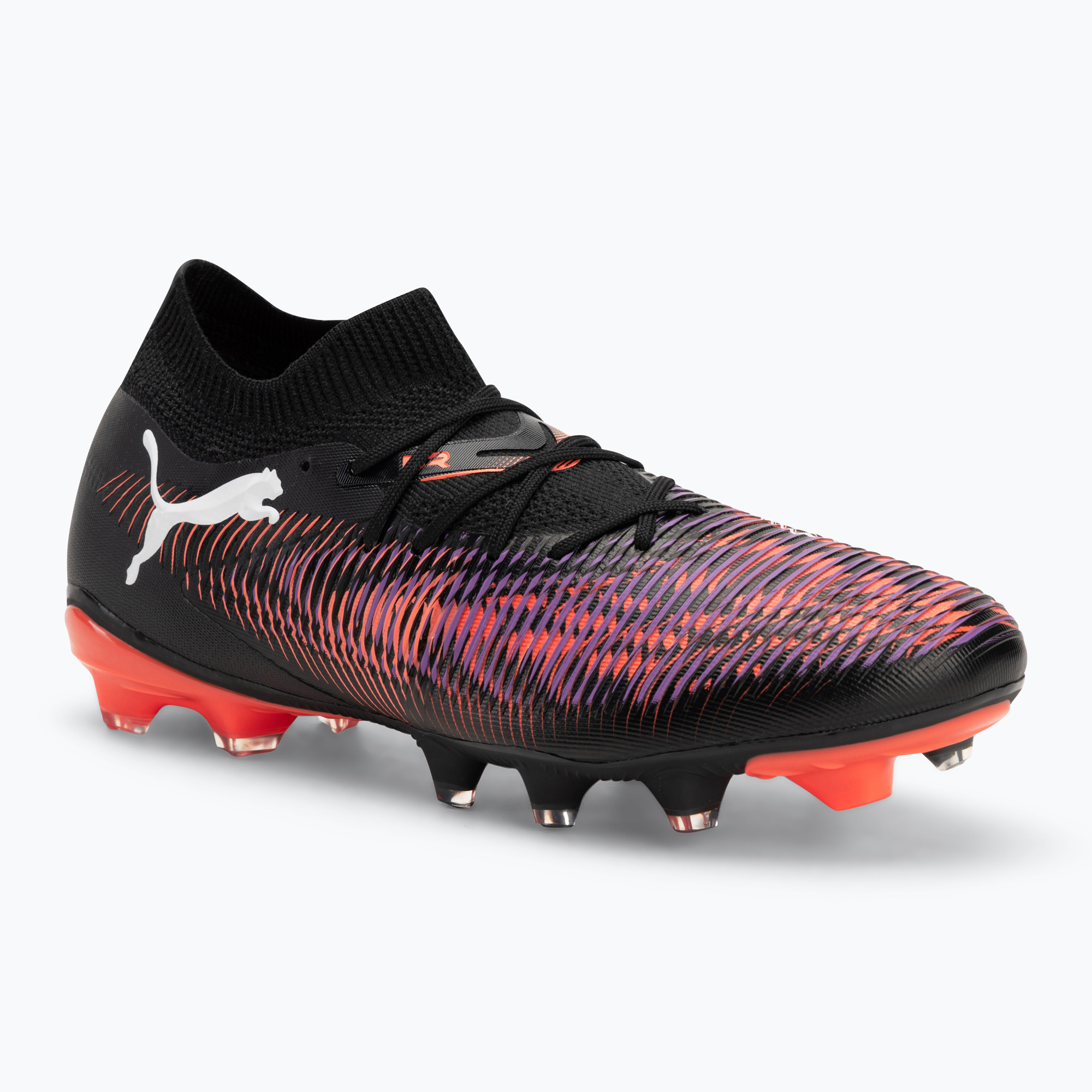 PUMA Future 8 Match FG/AG men's football boots puma black/puma white/glowing red