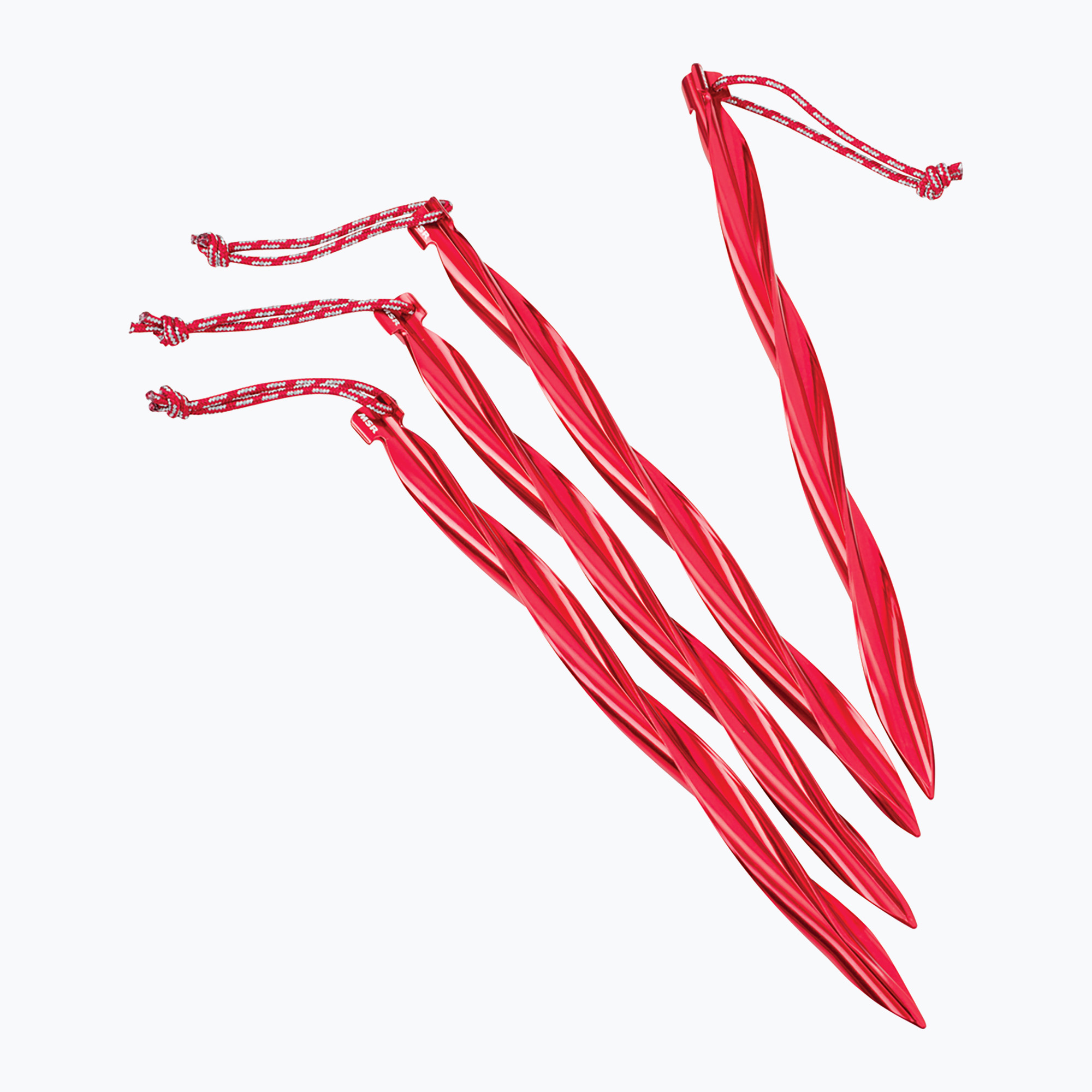 MSR Cyclone Stake Kit tent pegs 4 pcs. red