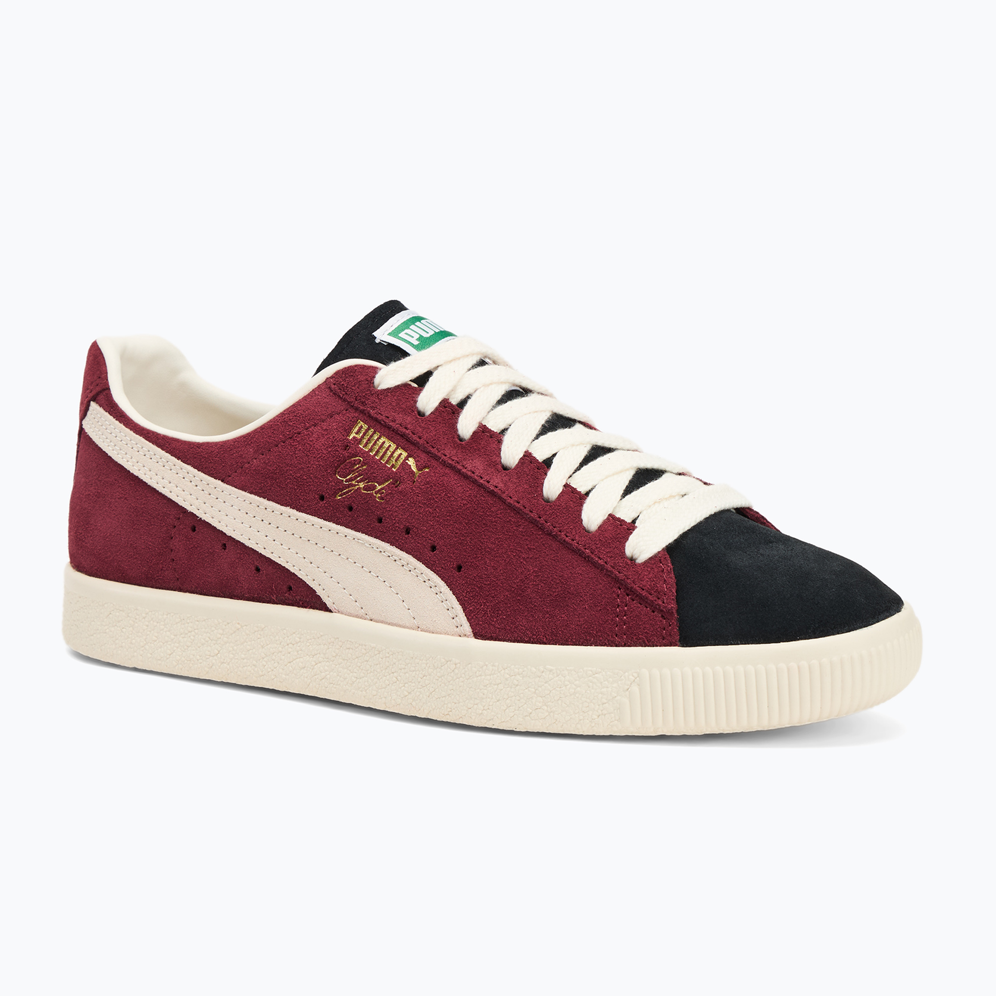 PUMA Clyde OG men's shoes dark jasper/frosted ivory (46 EU)