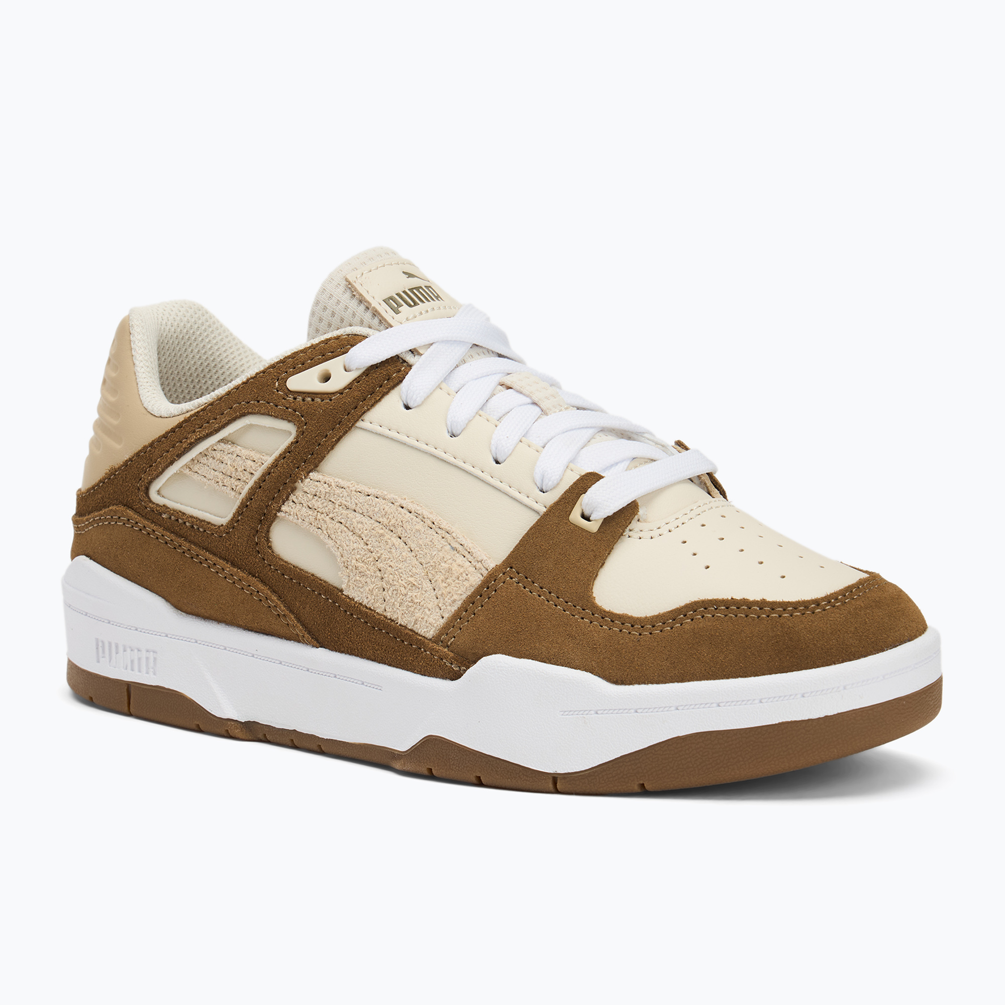 Men's PUMA Slipstream Heritage alpine snow/chocolate chip shoes (40 EU)