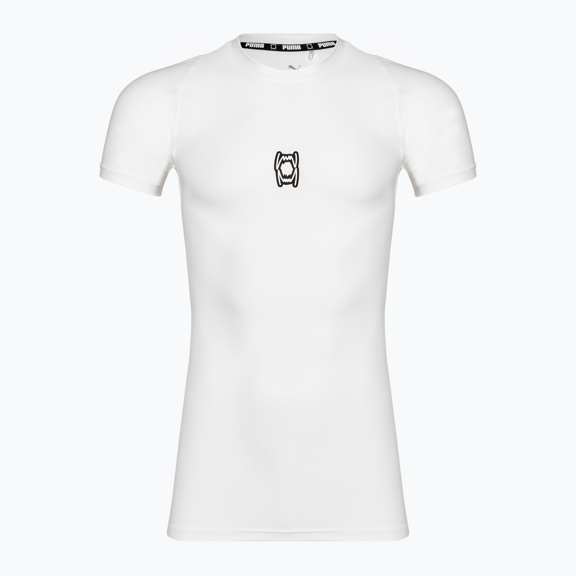 Men's basketball shirt PUMA Hoops Team SS Baselayer puma white (L)