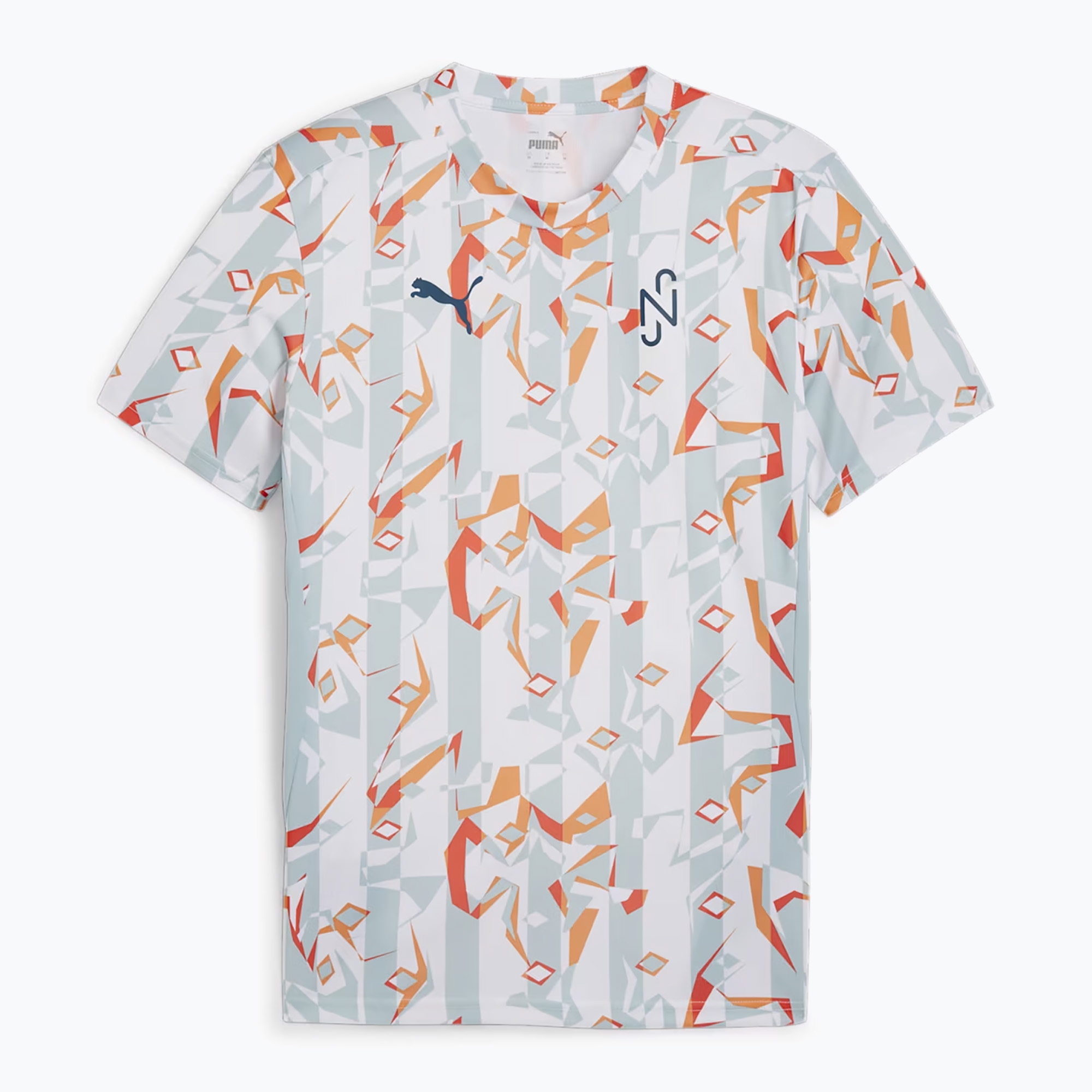 Men's football jersey PUMA Neymar JR Creativity Jersey puma white/hot heat (XL)