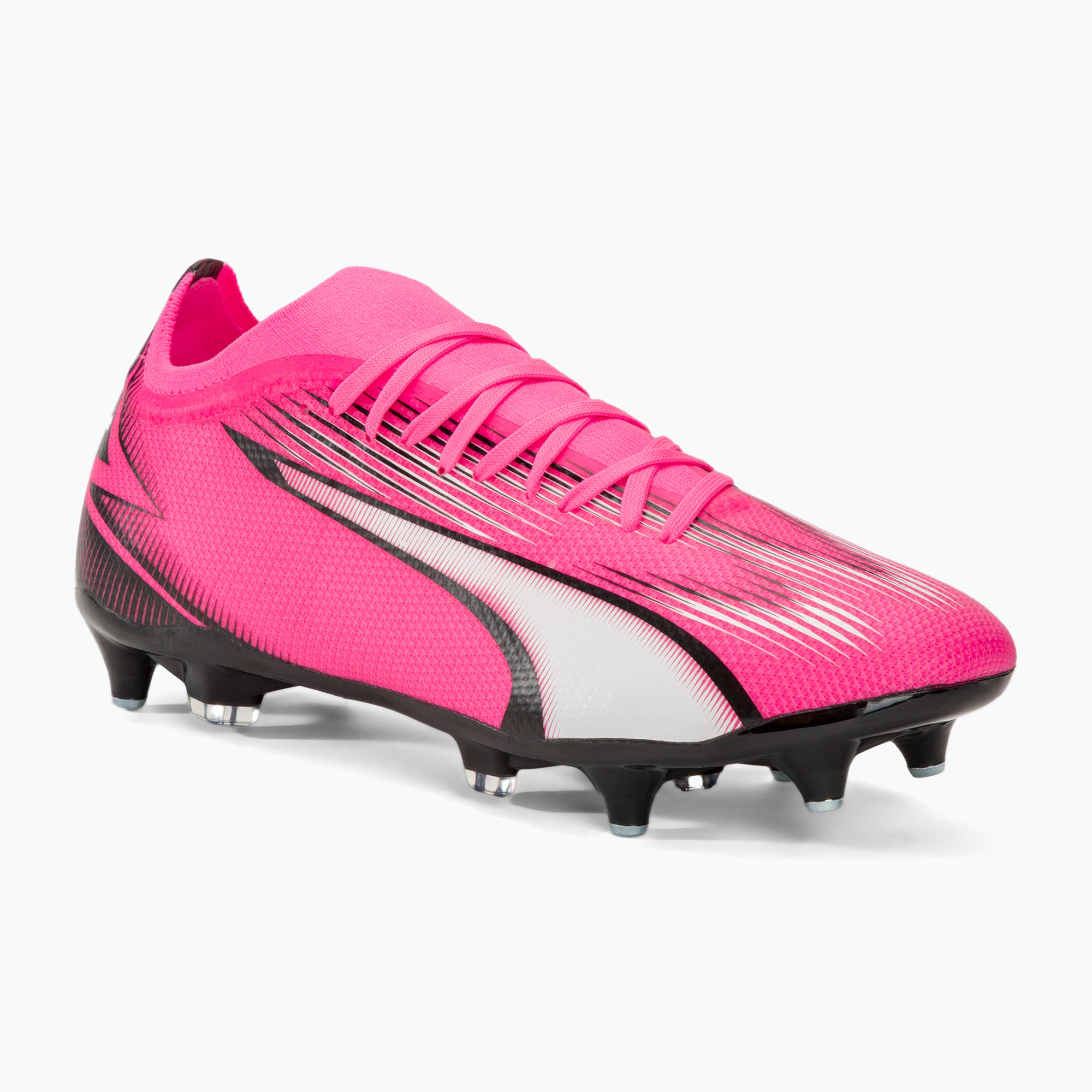 PUMA Ultra Match MxSG football boots poison pink/puma white/puma black (45 EU)