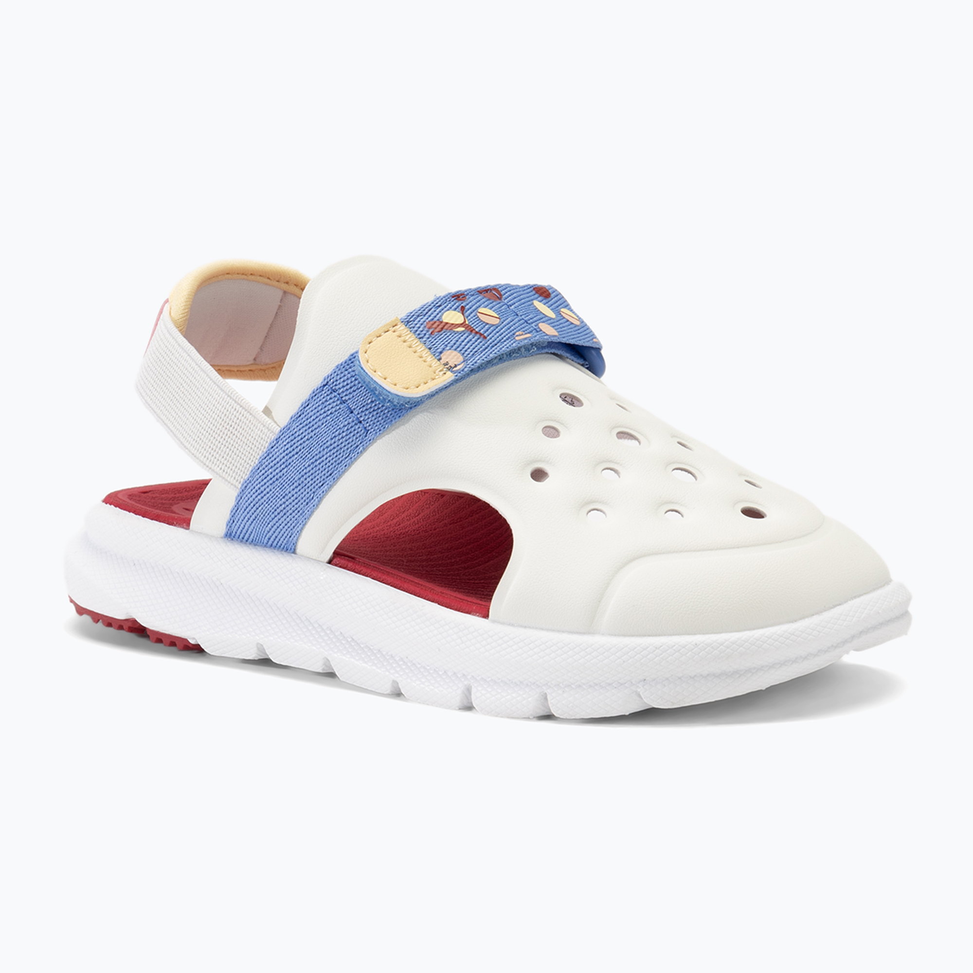 PUMA Evolve Summer Camp AC PS children's sandals warm white/blue skies/chamomile (33 EU)