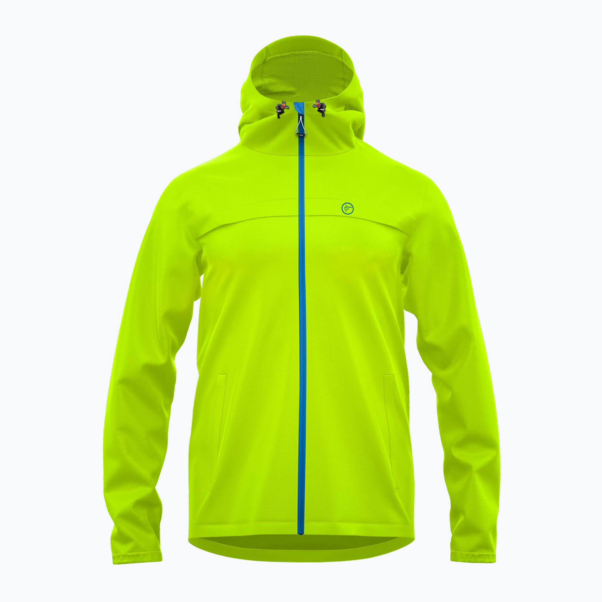 RedElk Agua acid green children's rain jacket (116)
