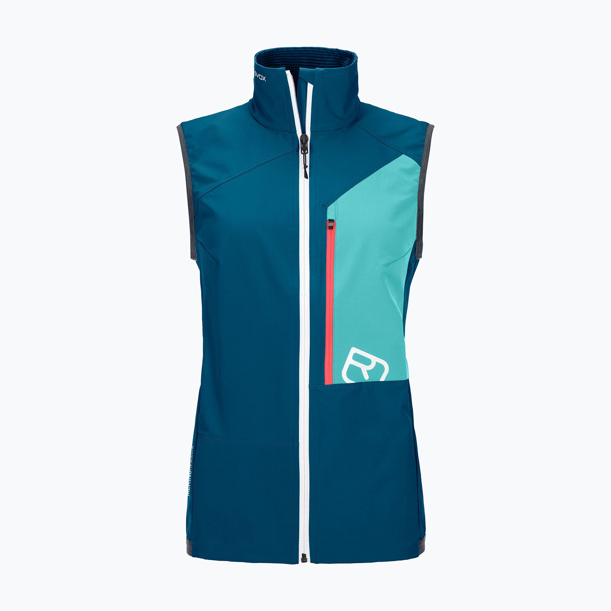 Women's hiking sleeveless ORTOVOX Berrino blue 6027300021 (XS)