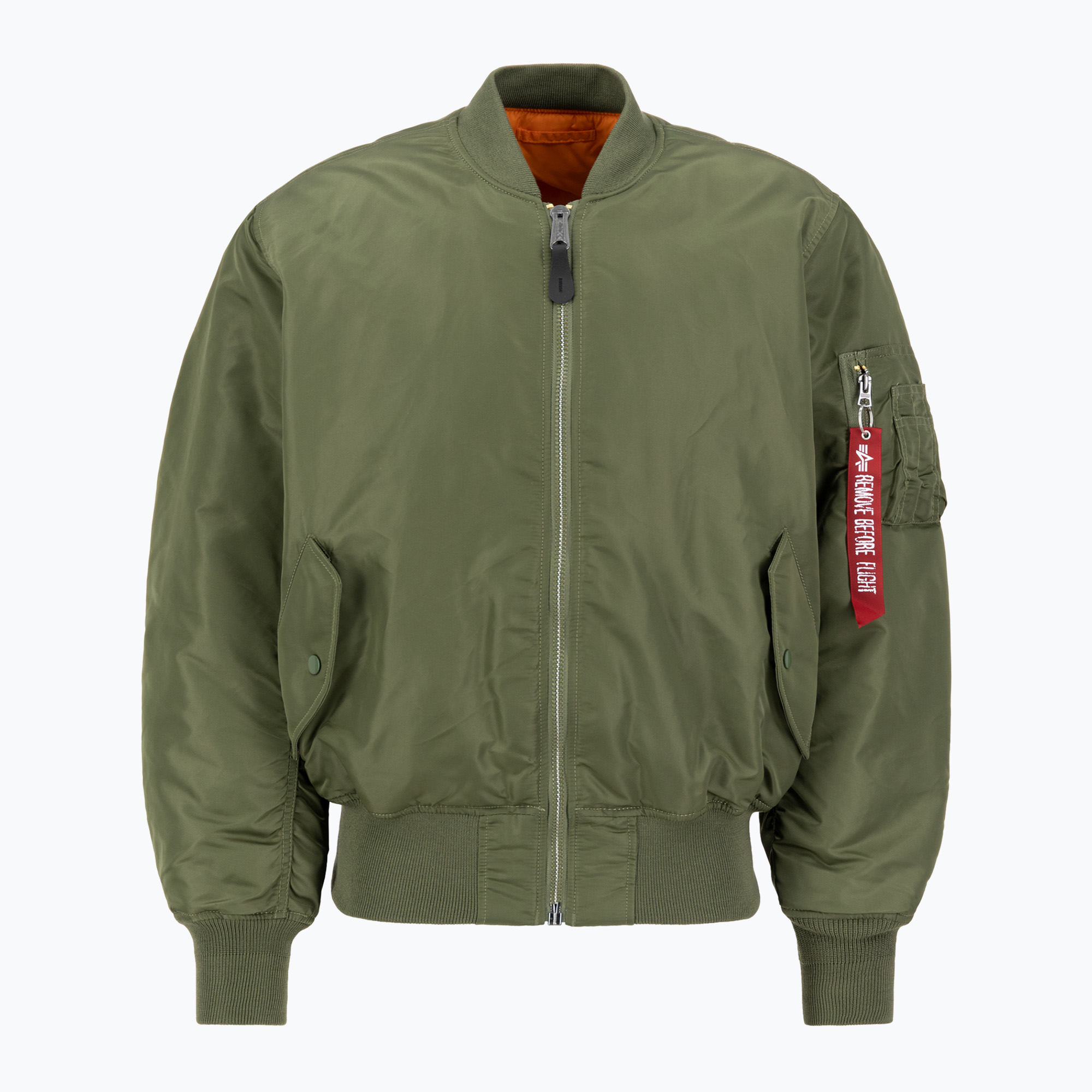 Alpha Industries MA-1 Heritage sage green men's jacket (L)