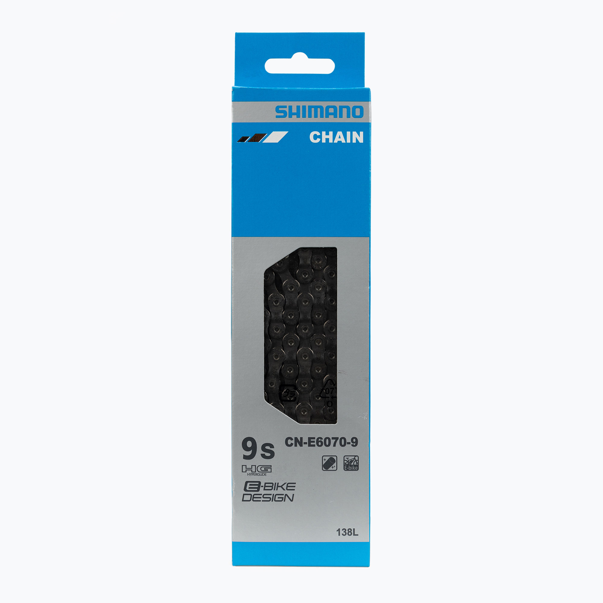 Shimano bicycle chain CN-E6070 9rz 138 links (9 rz / 138)