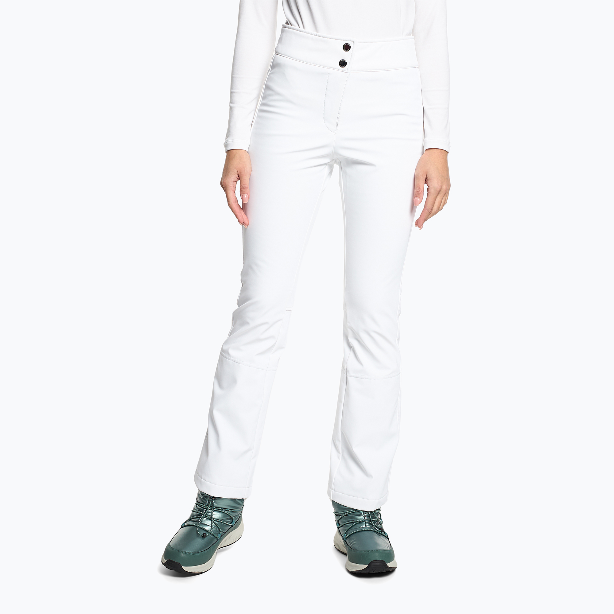 Men's ski trousers Descente Jacey super white (38)