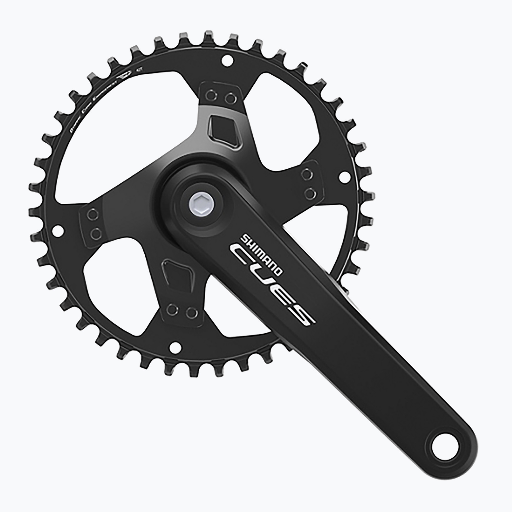 Shimano Cues crankset FC-U4000-1 42T 9/10/11/rz 175mm black (42T / 175 mm)