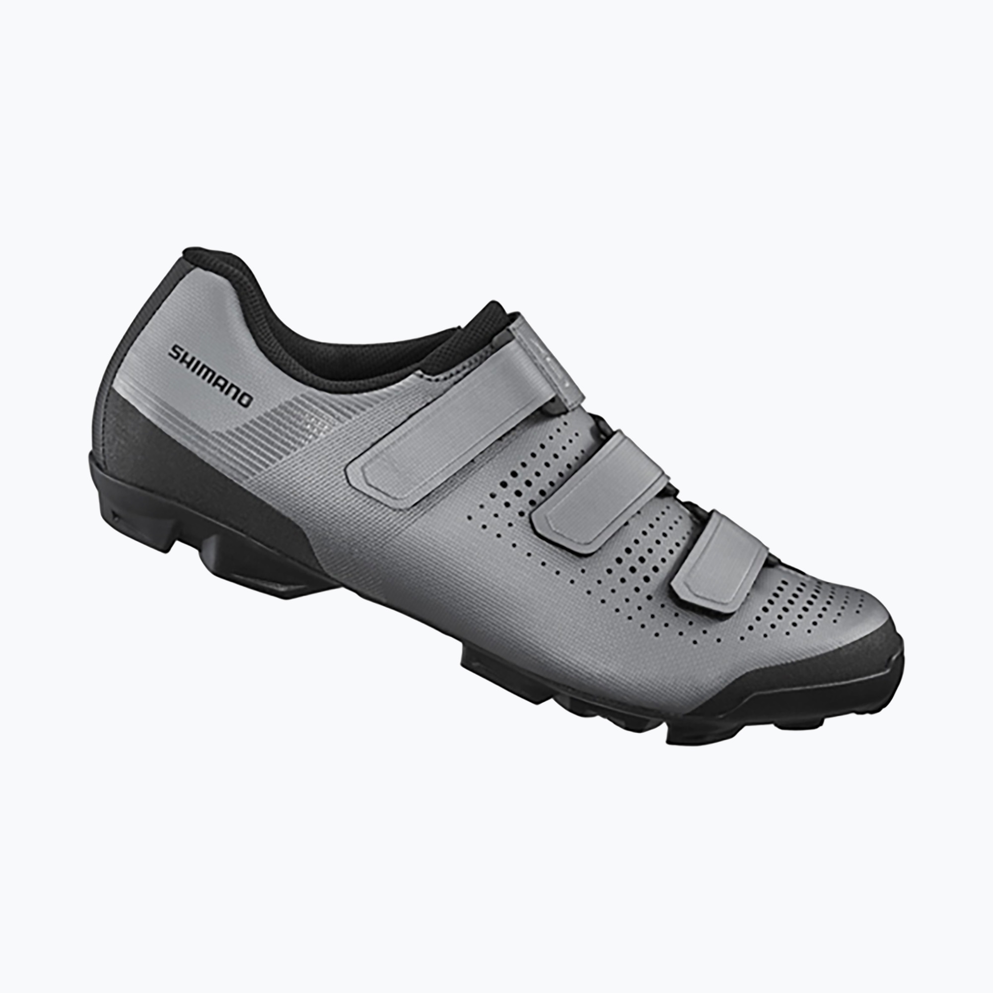 Men's MTB cycling shoes Shimano SH-XC100 silver (48 EU)