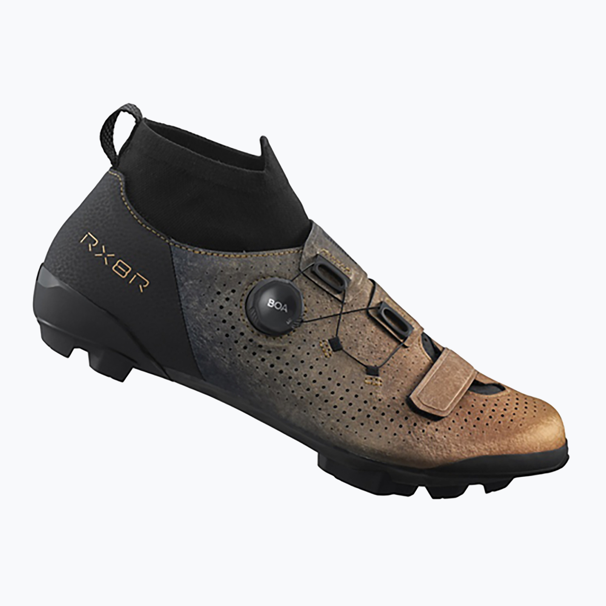 Shimano SH-RX801R metallic orange men's gravel shoes (44 EU)