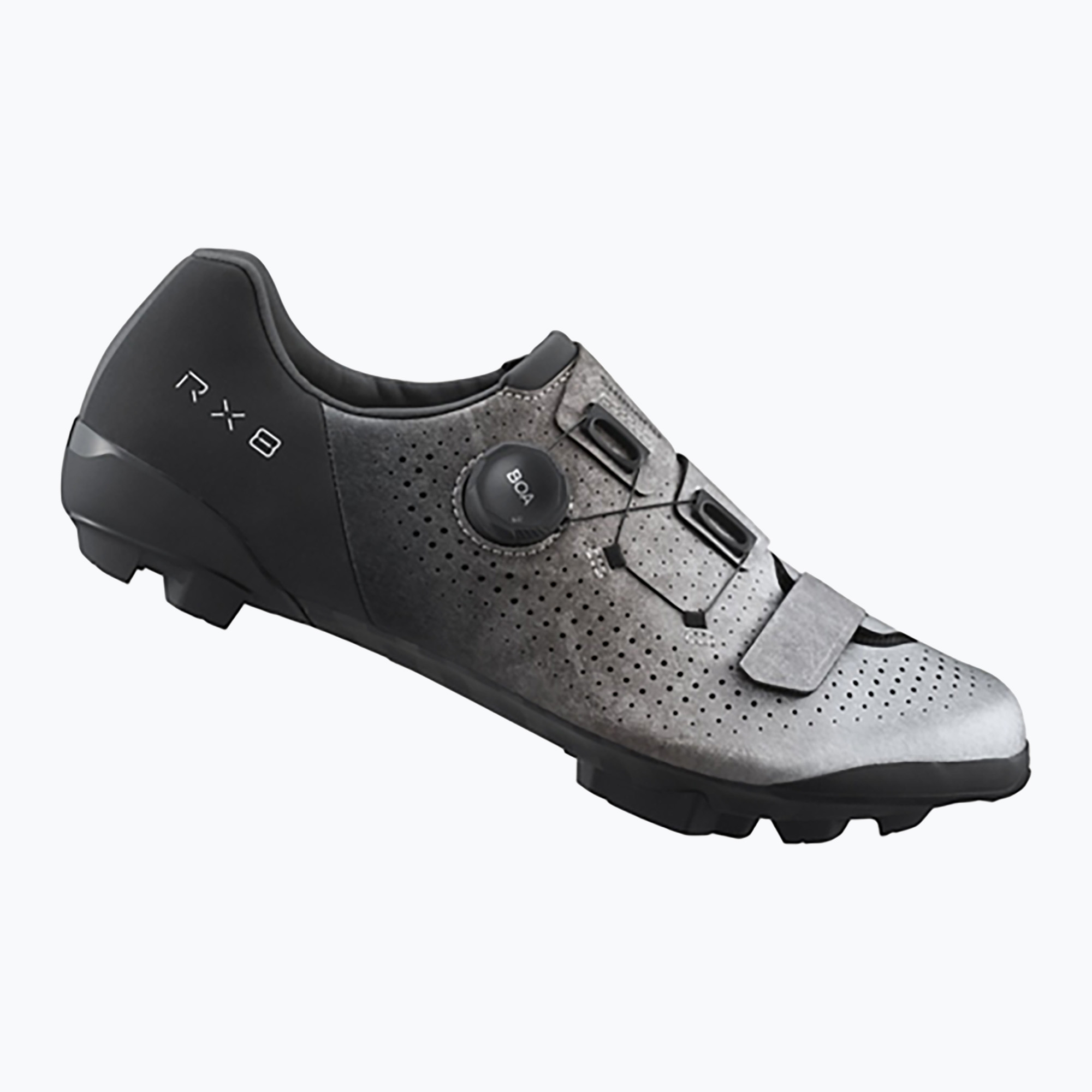 Men's gravel shoes Shimano SH-RX801 silver (42 EU)