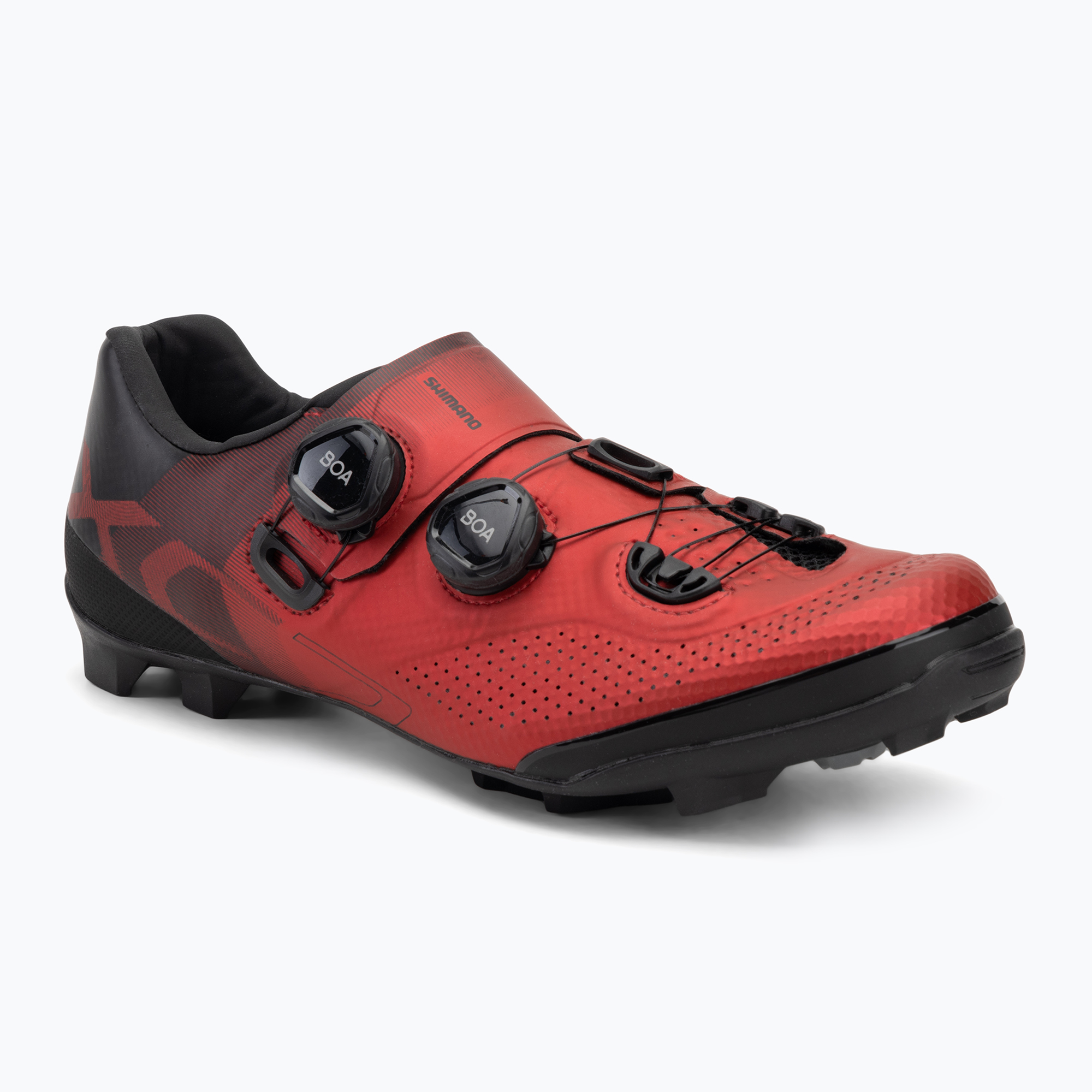 Men's MTB cycling shoes Shimano SH-XC702 red