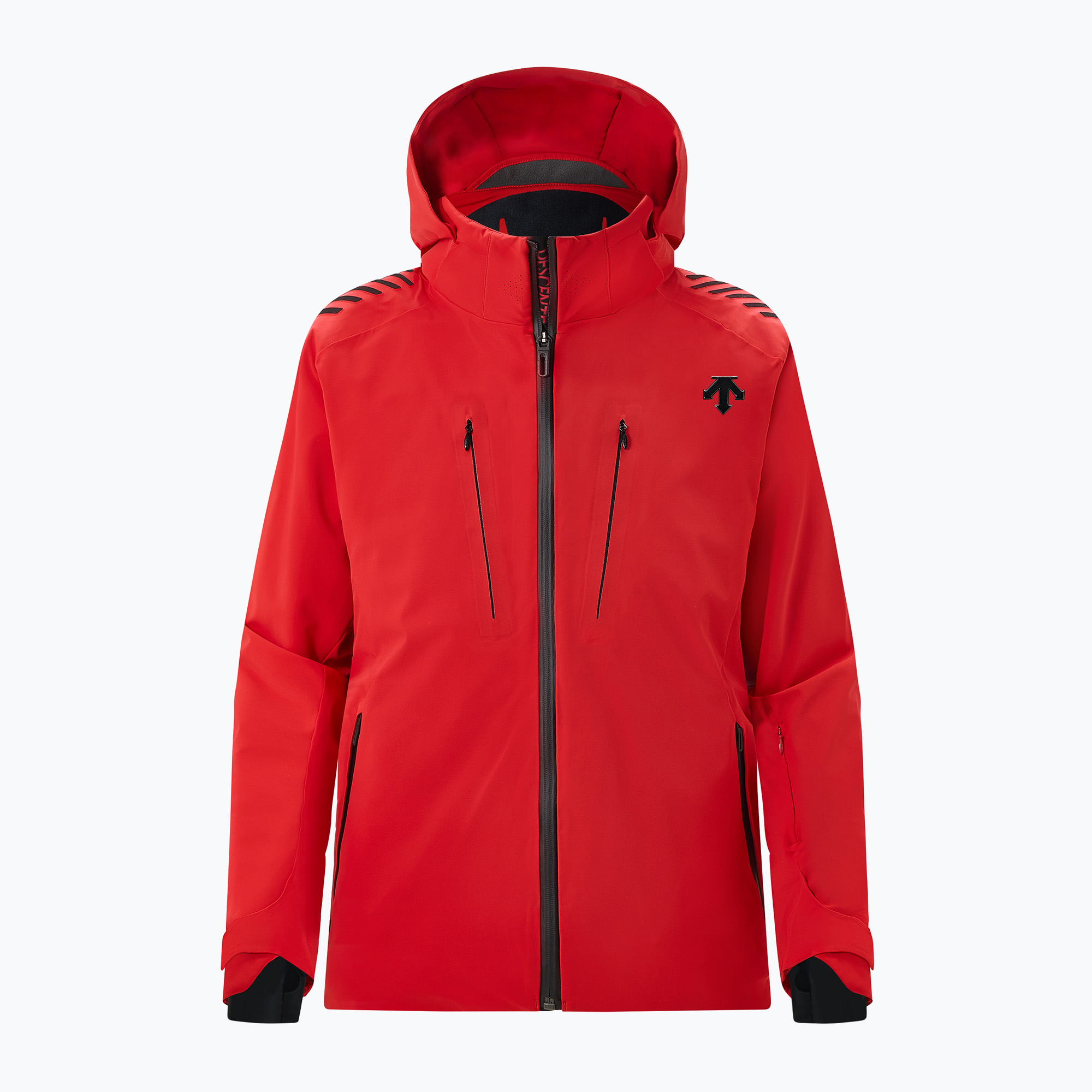 Men's ski jacket Descente Finder electric red