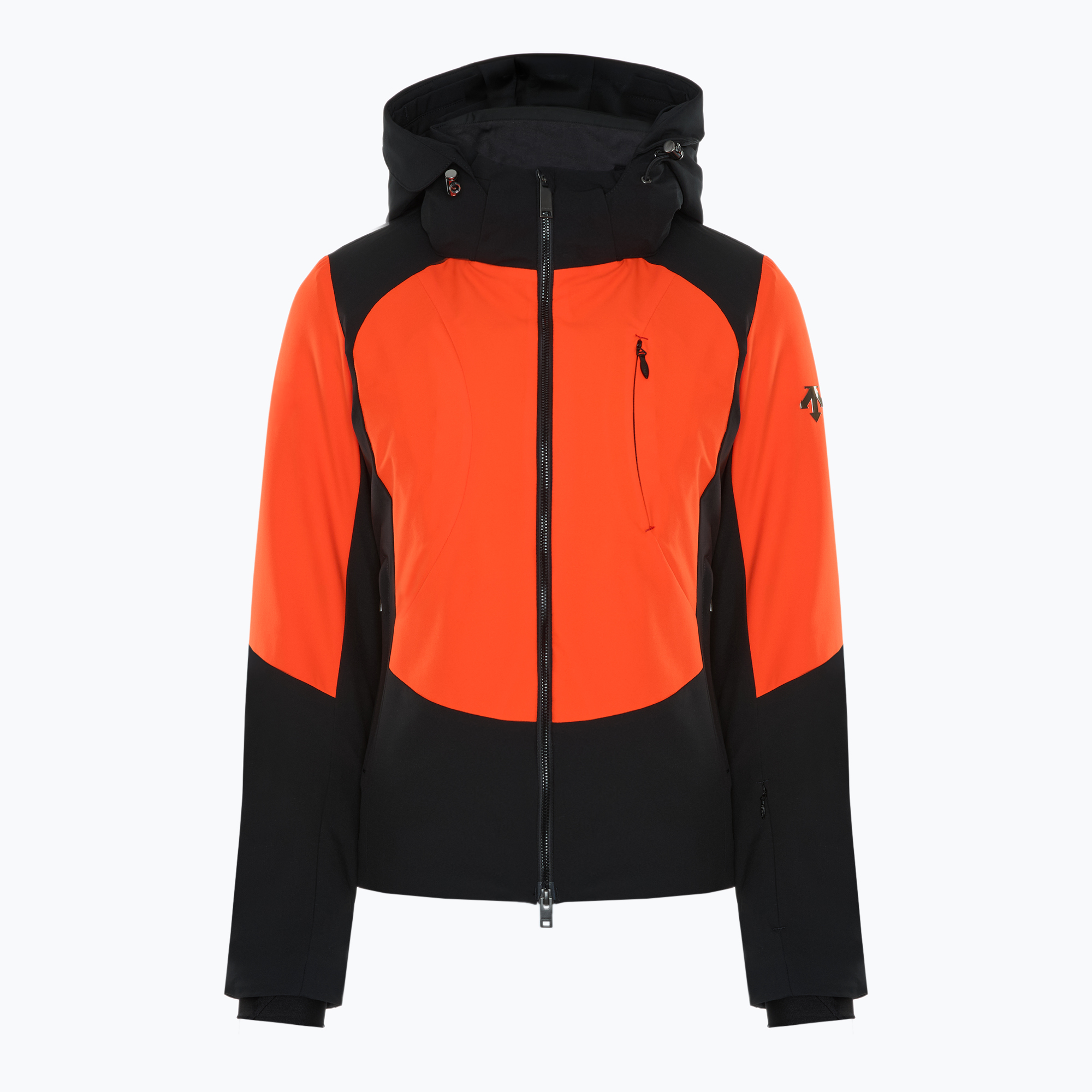 Women's Ski Jacket Descente Down Coat mandarin orange (36)