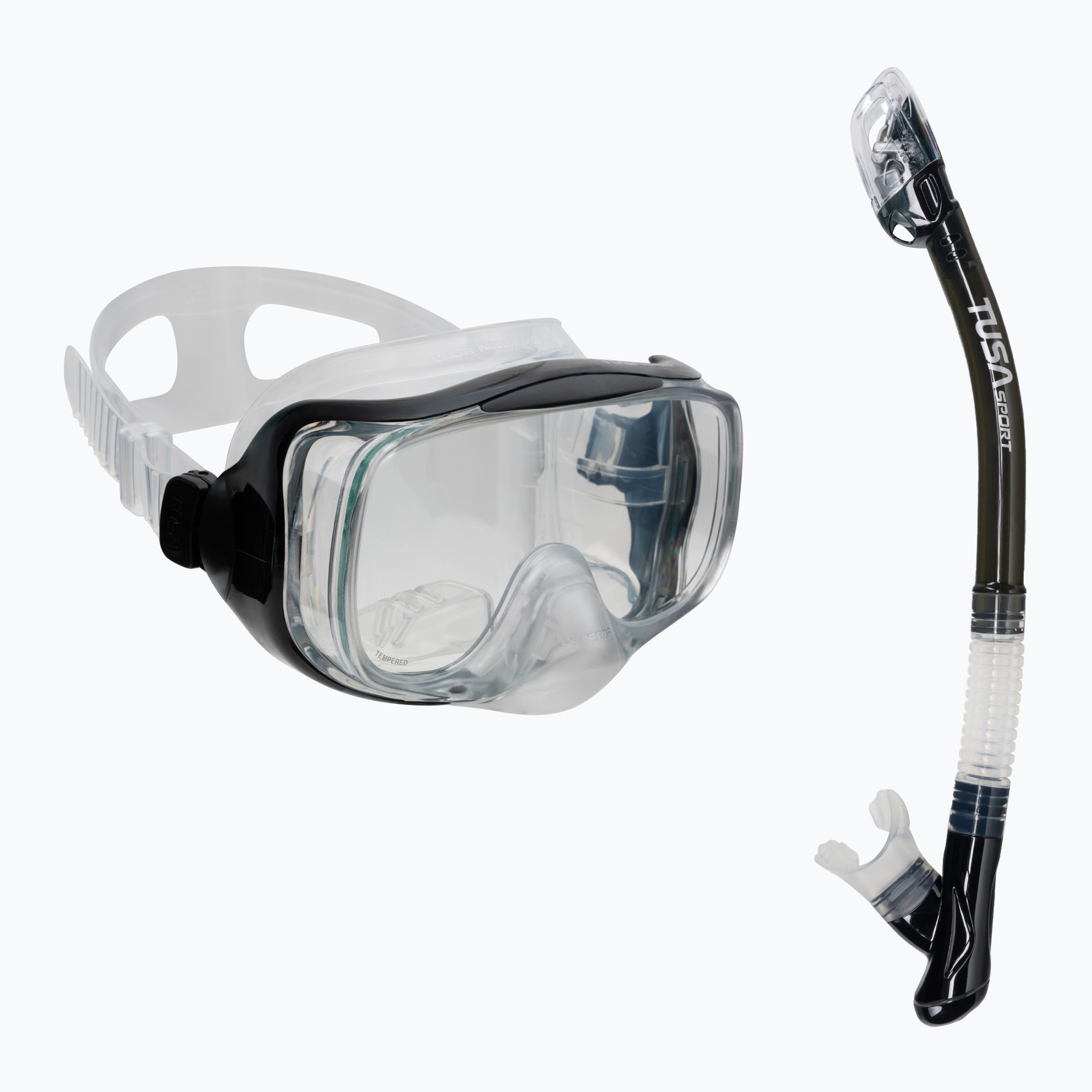 TUSA Imprex 3D diving set black/clear UC-3325P (M-L)