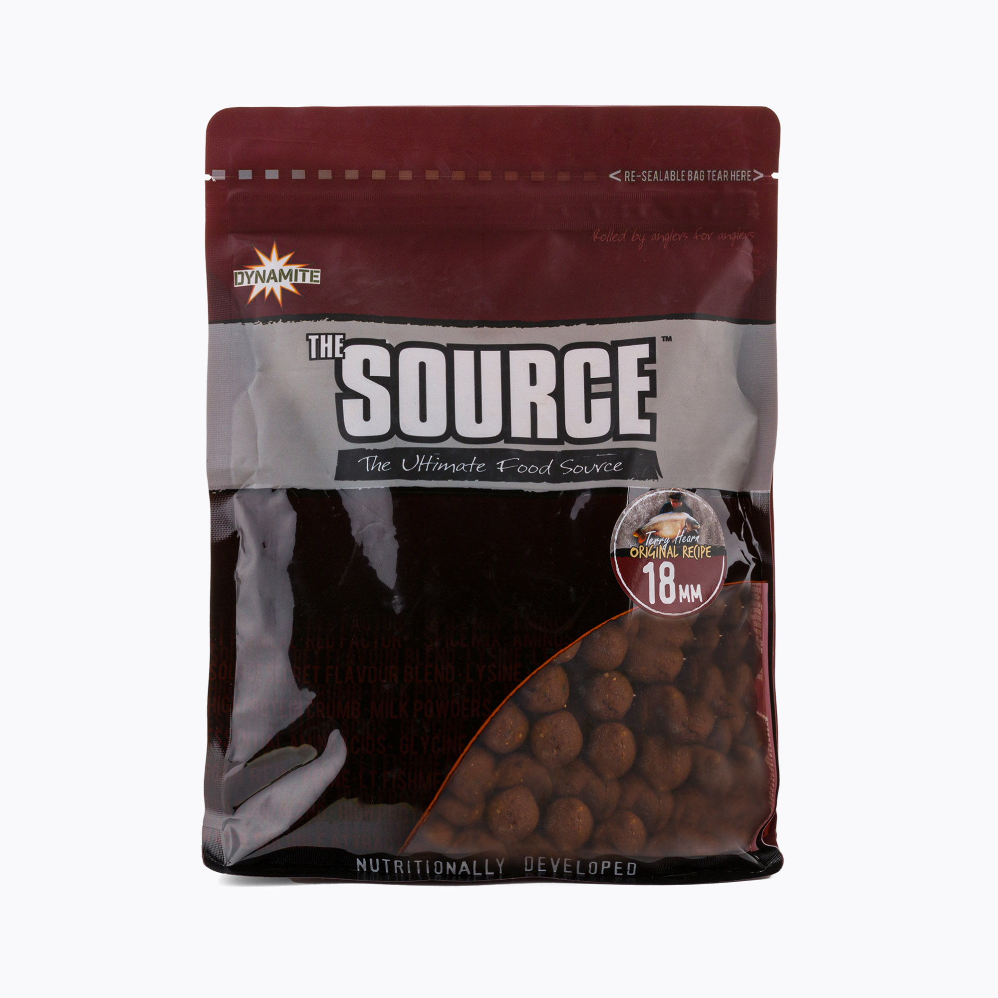 Dynamite Baits The Source carp pellets maroon ADY040072 (15 mm / 5 kg)
