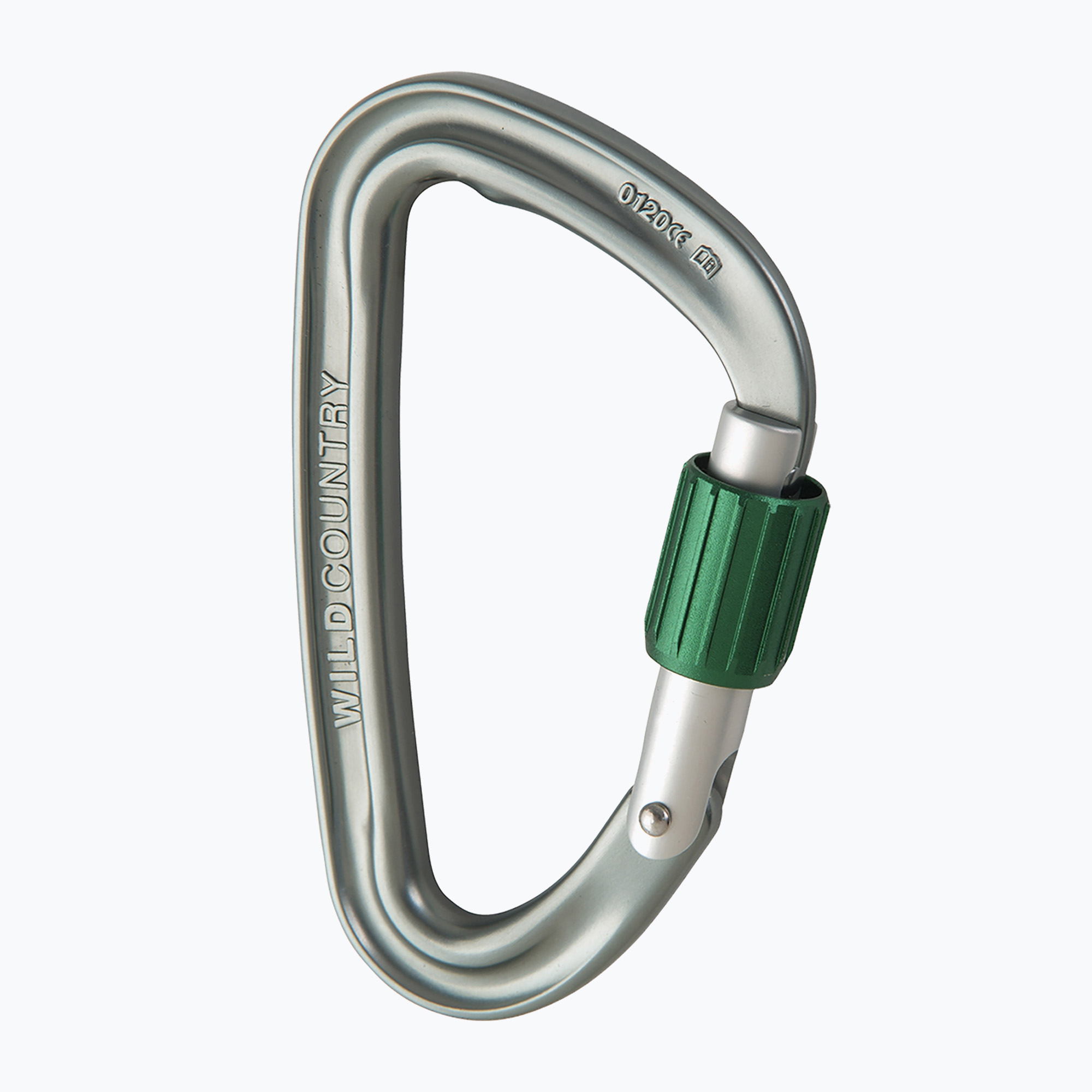 Wild Country Eos gunmetal/green carabiner