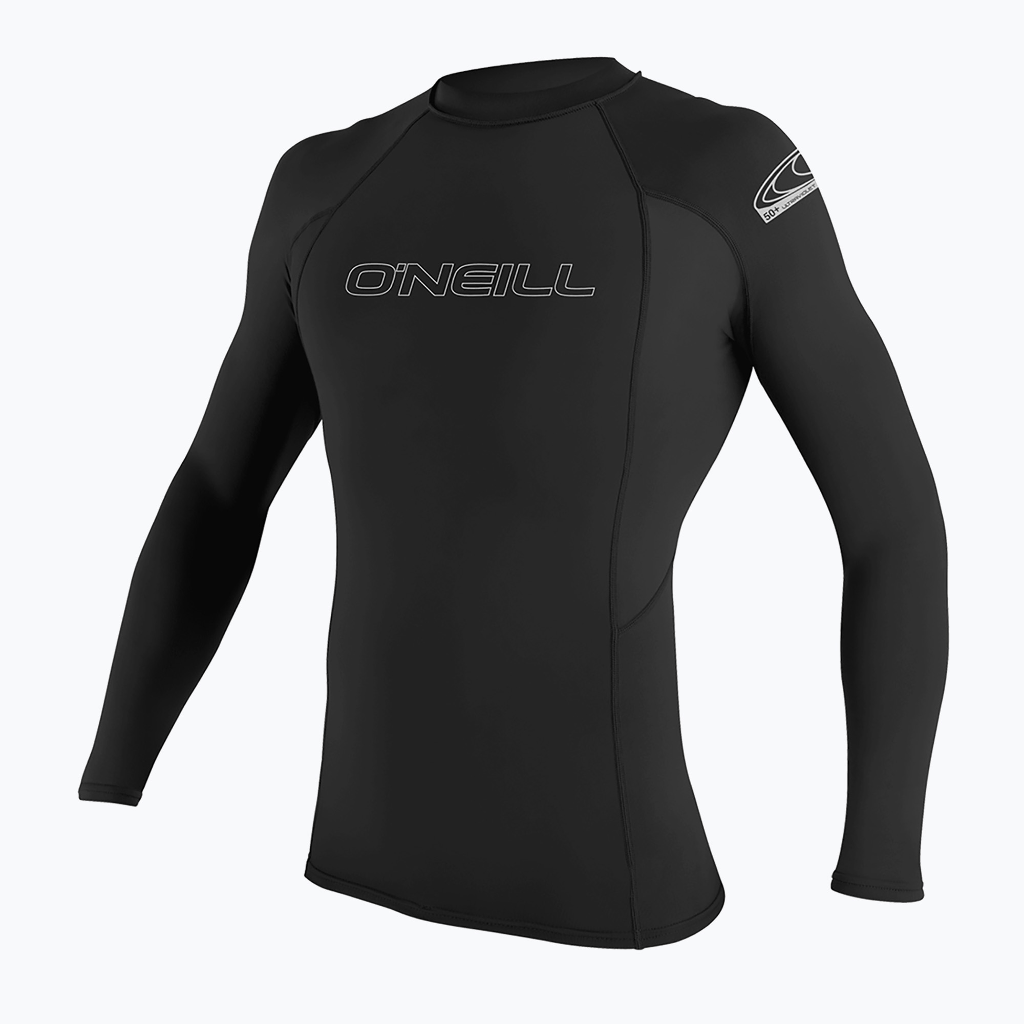 Men's O'Neill Basic Skins Rash Guard swim shirt black 3342 (S)