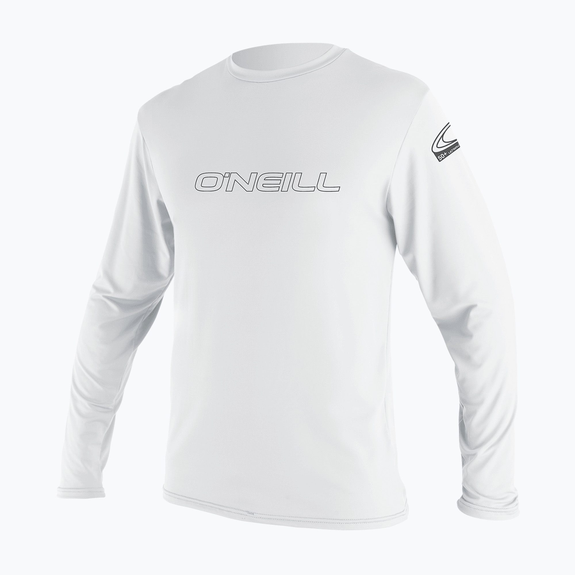 Men's swimming longsleeve O'Neill Basic Skins Sun Shirt white (XL)