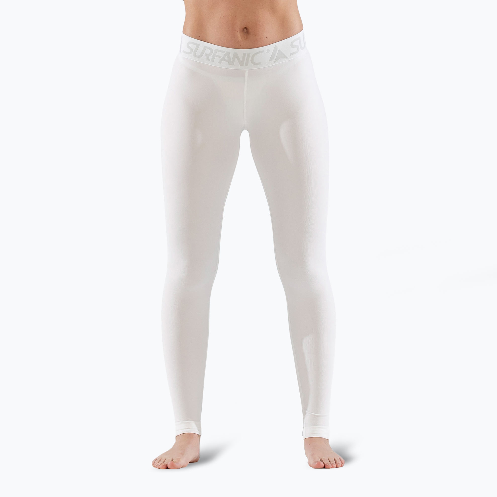 Women's thermal trousers Surfanic Cozy Long John white (M)