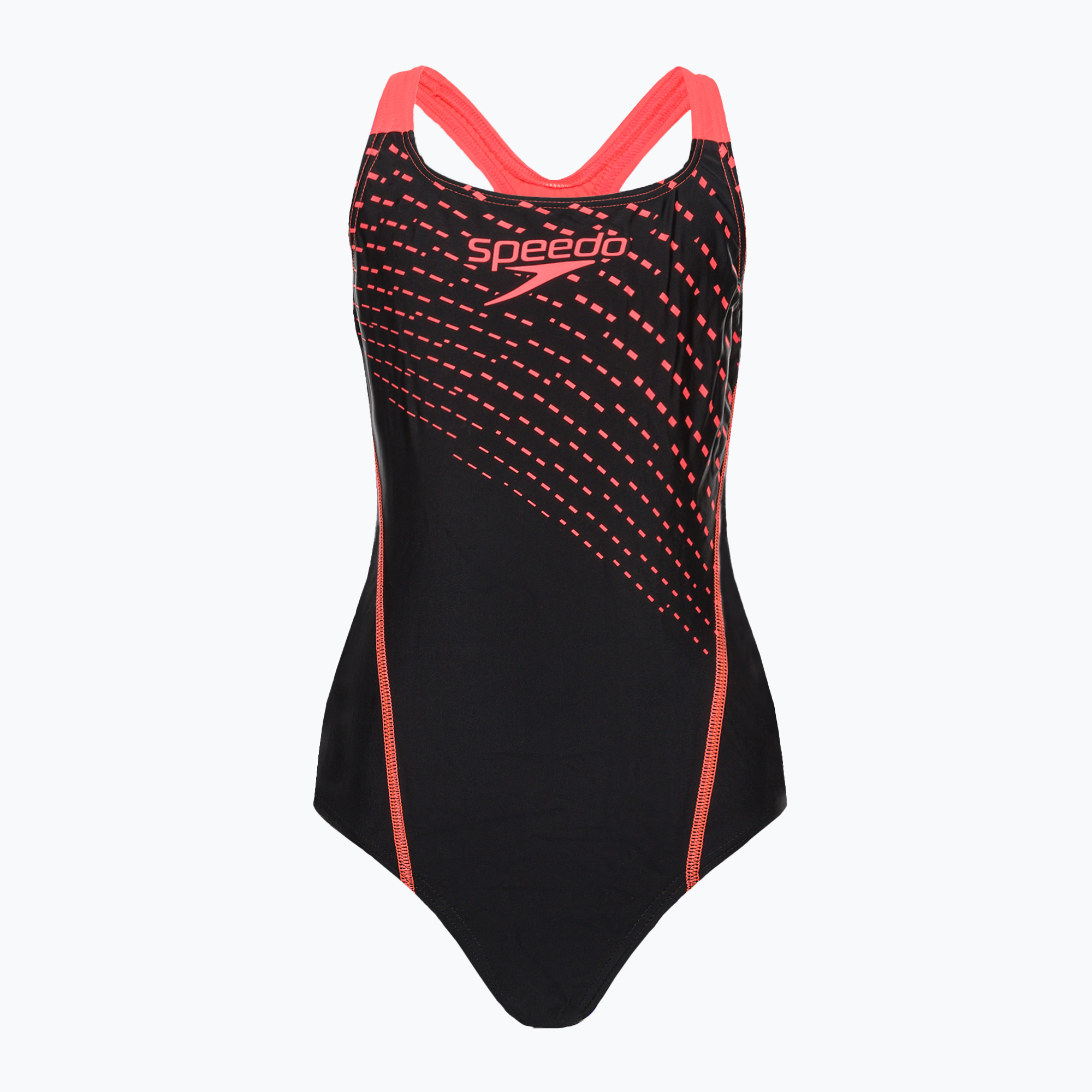 Speedo Medley Logo Medalist children's one-piece swimsuit black 8-13458G683 (5-6)