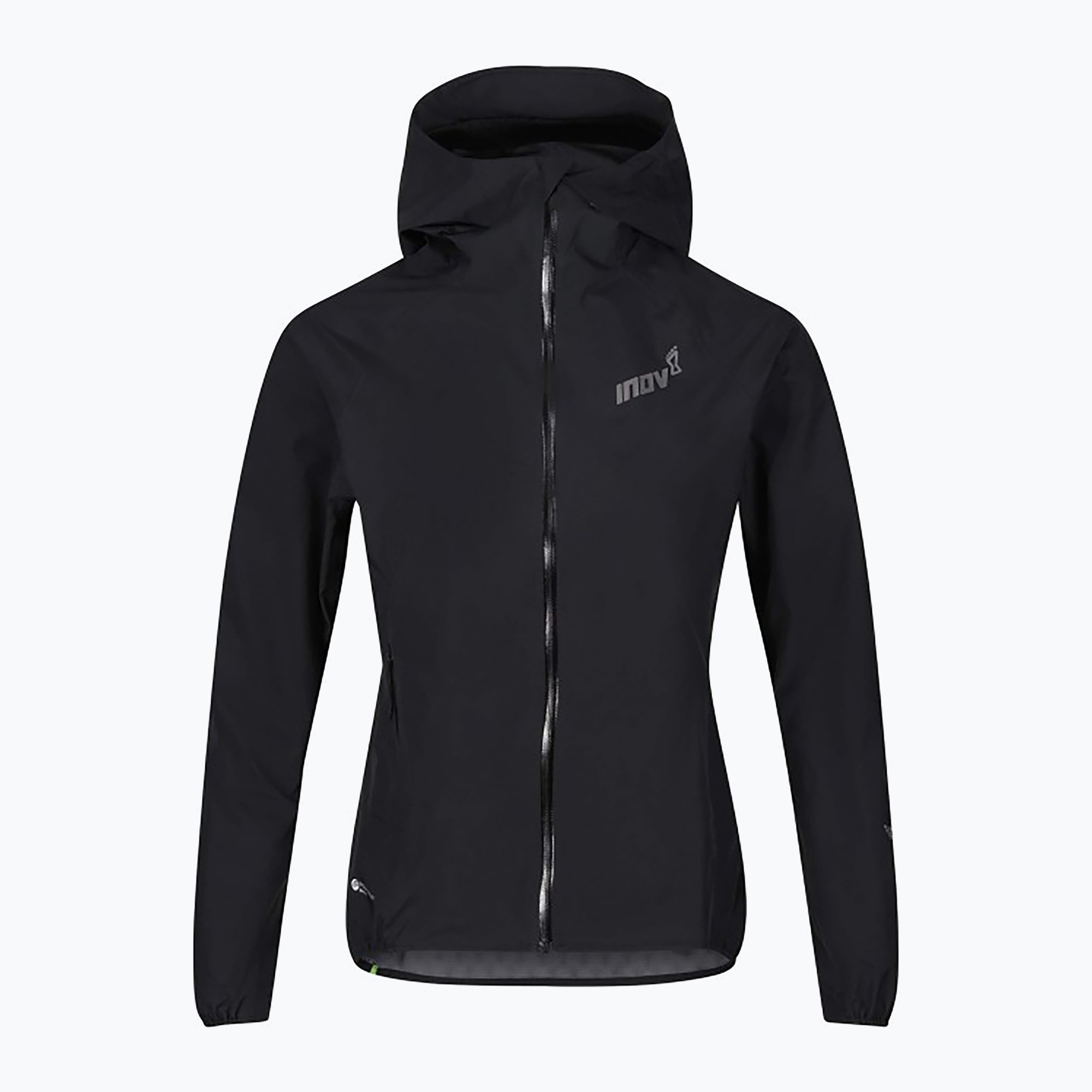 Women's running jacket Inov-8 Stormshell Full Zip V2 black (34)