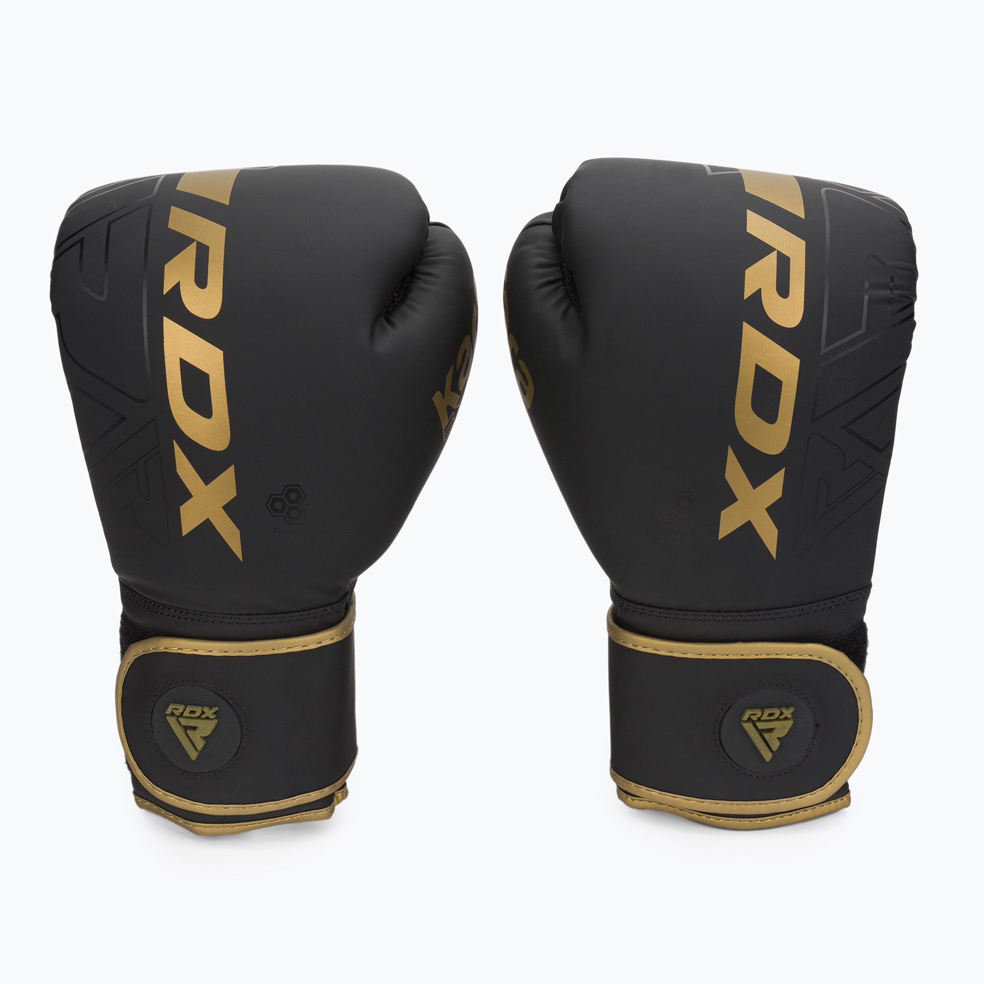RDX F6 black/gold boxing gloves BGR-F6MGL (8 oz)